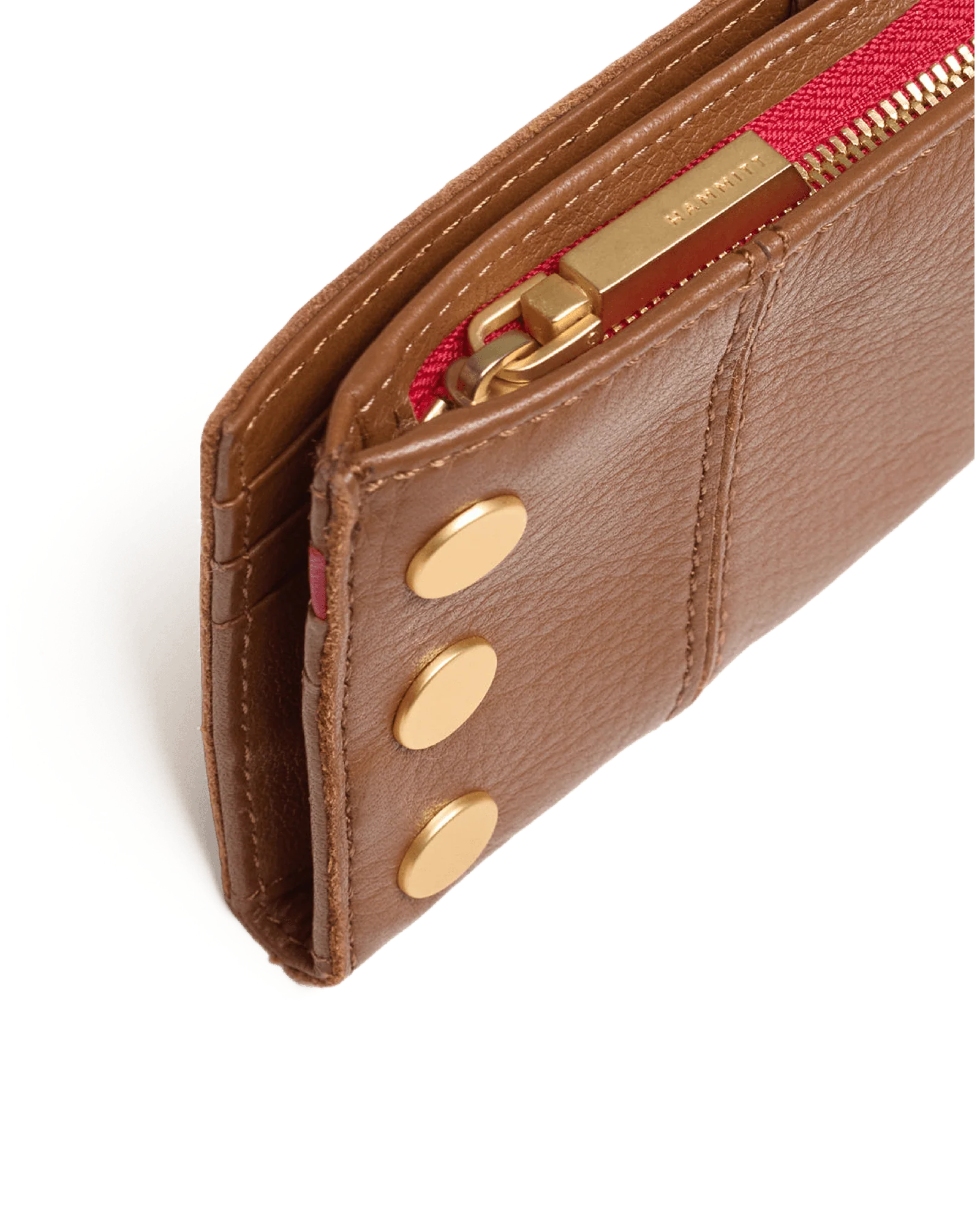 110 North | Mahogany Pebble/Brushed Gold Red Zip - Image 3