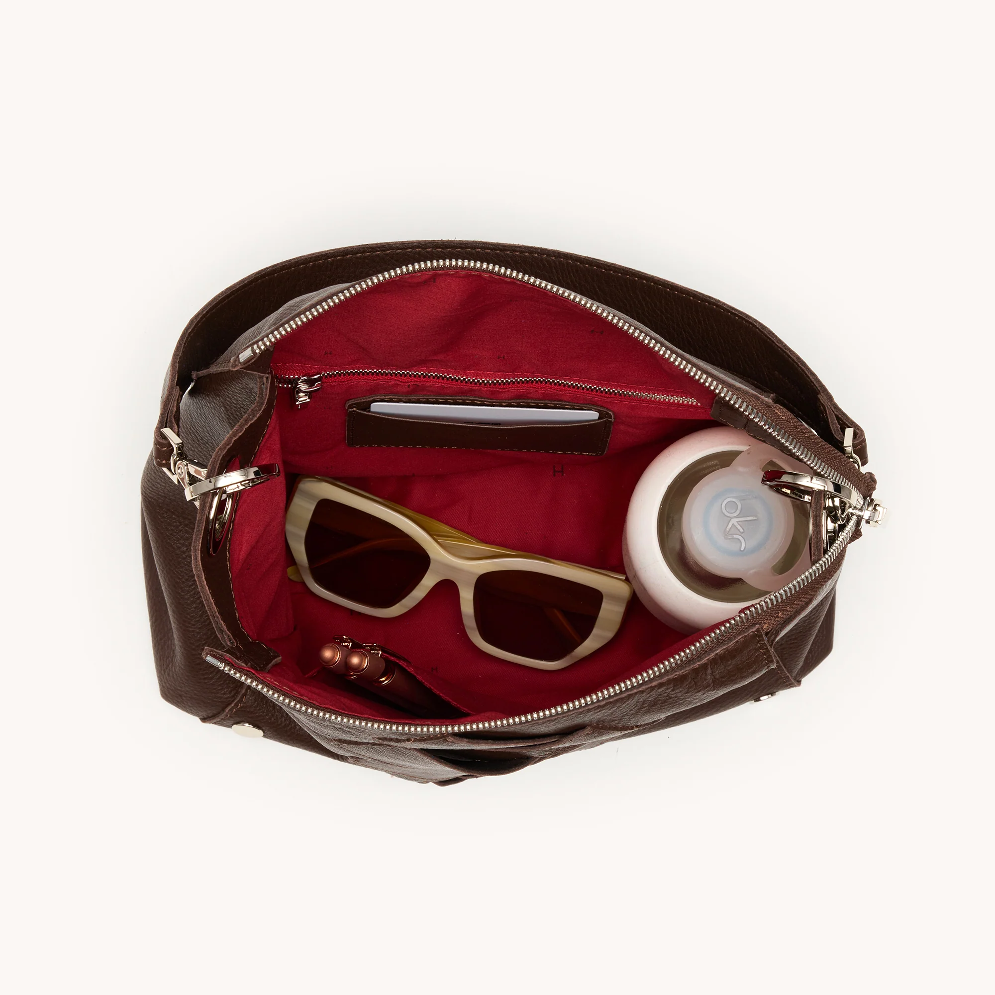 Bryant | Espresso Pebble Weave/Silver | Lrg - Image 9