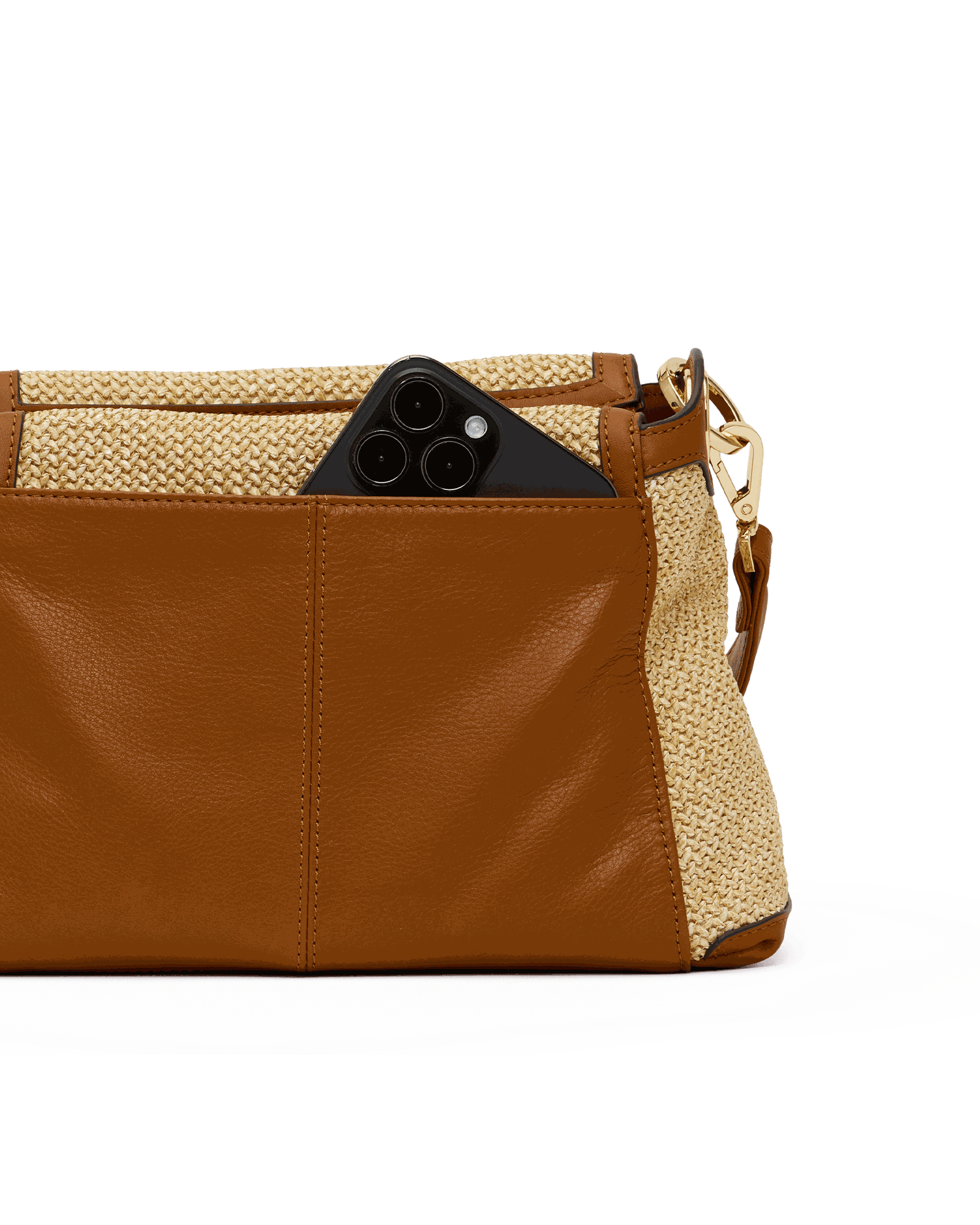 Bryant | Cocoa Raffia/Gold | Med - Image 12