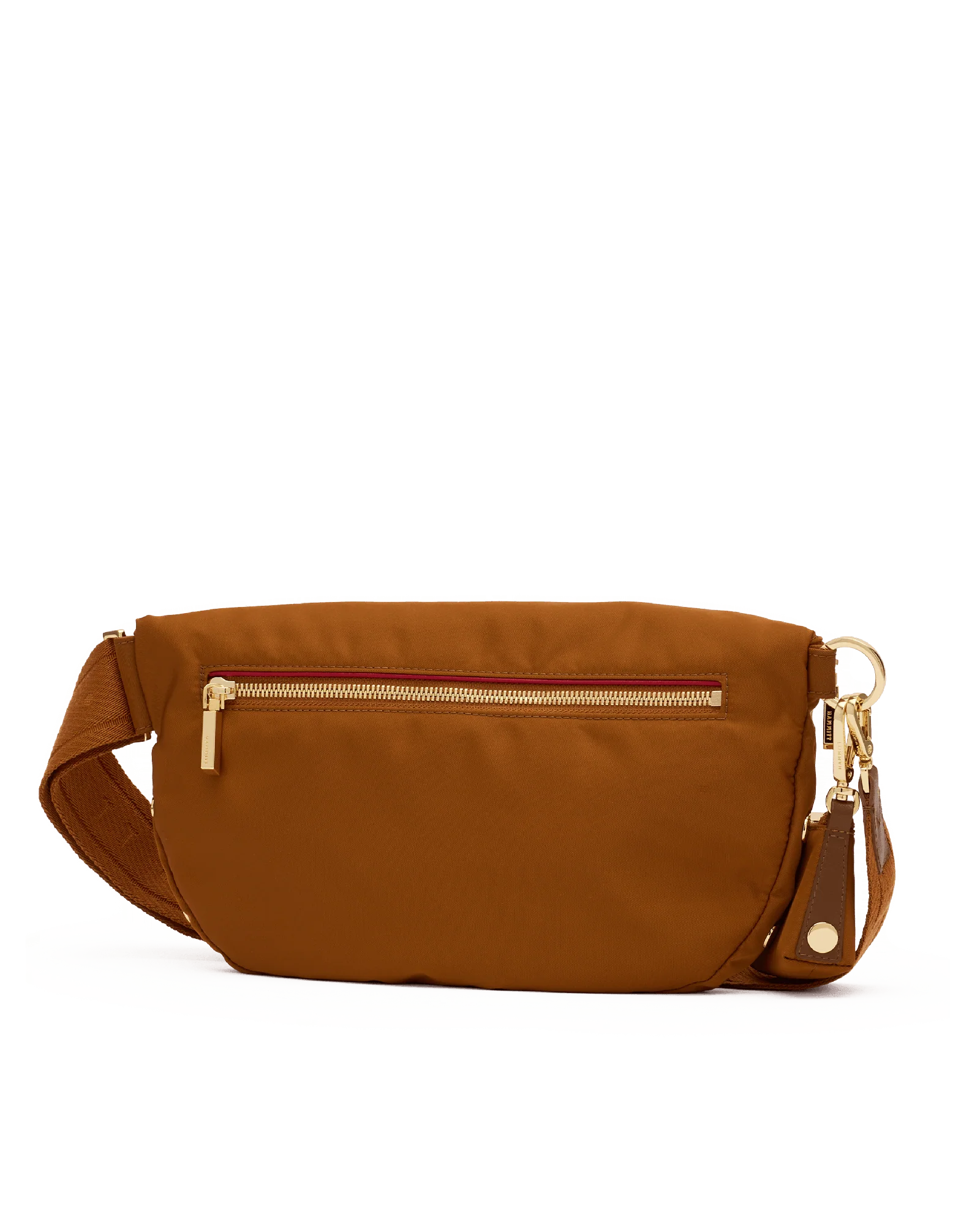 Charles Crossbody | Amber Nylon/Gold | Lrg - Image 7