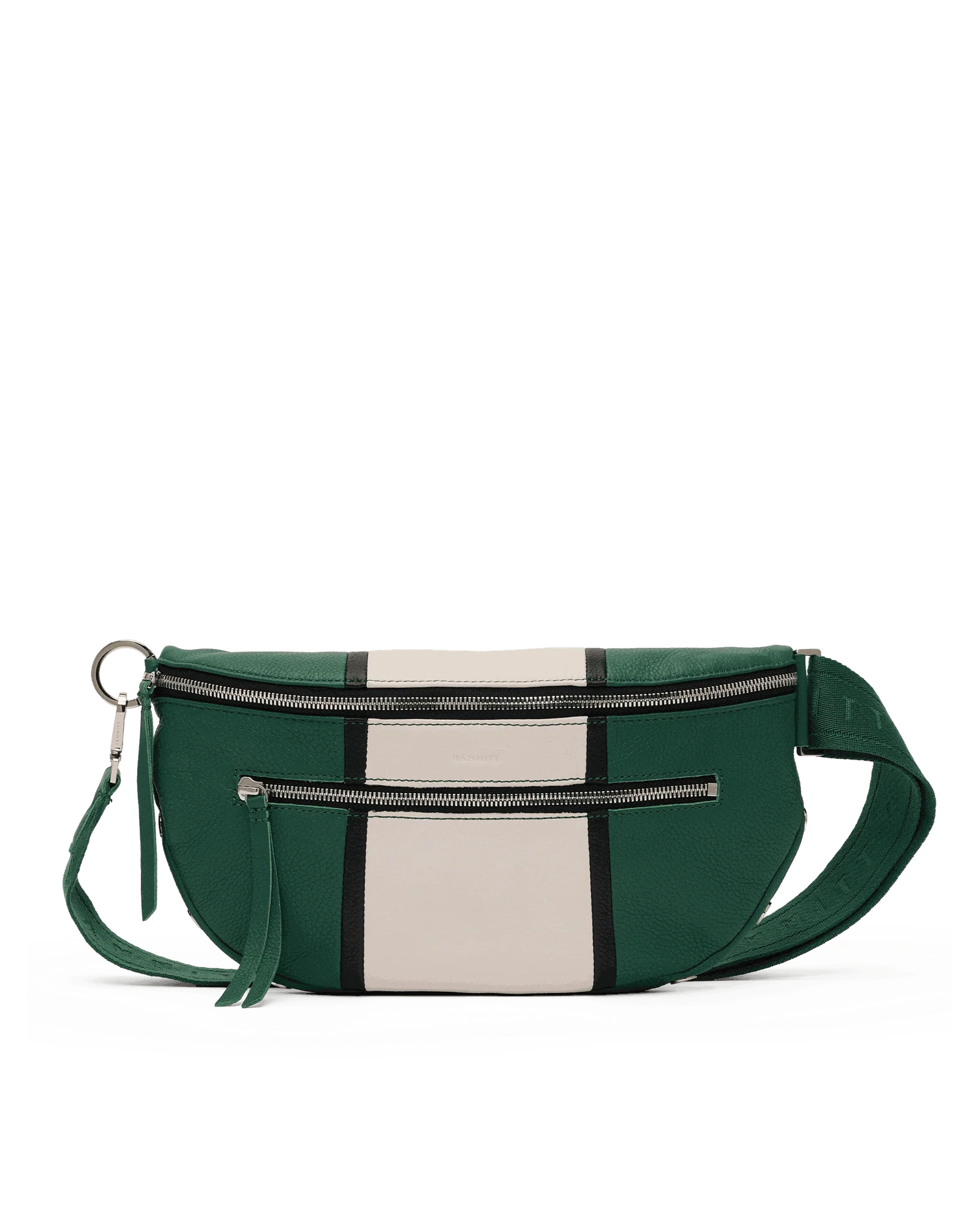 Charles Crossbody | Clubhouse Stripe/Silver | Lrg