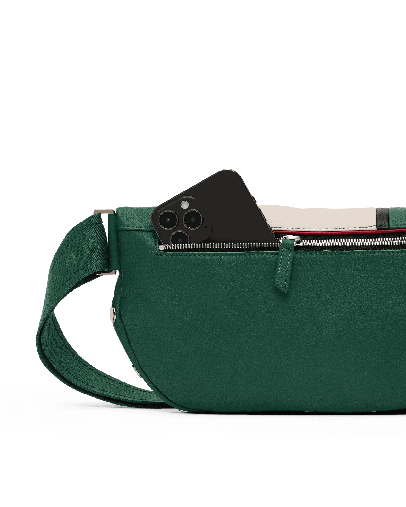 Charles Crossbody | Clubhouse Stripe/Silver | Lrg - Image 7