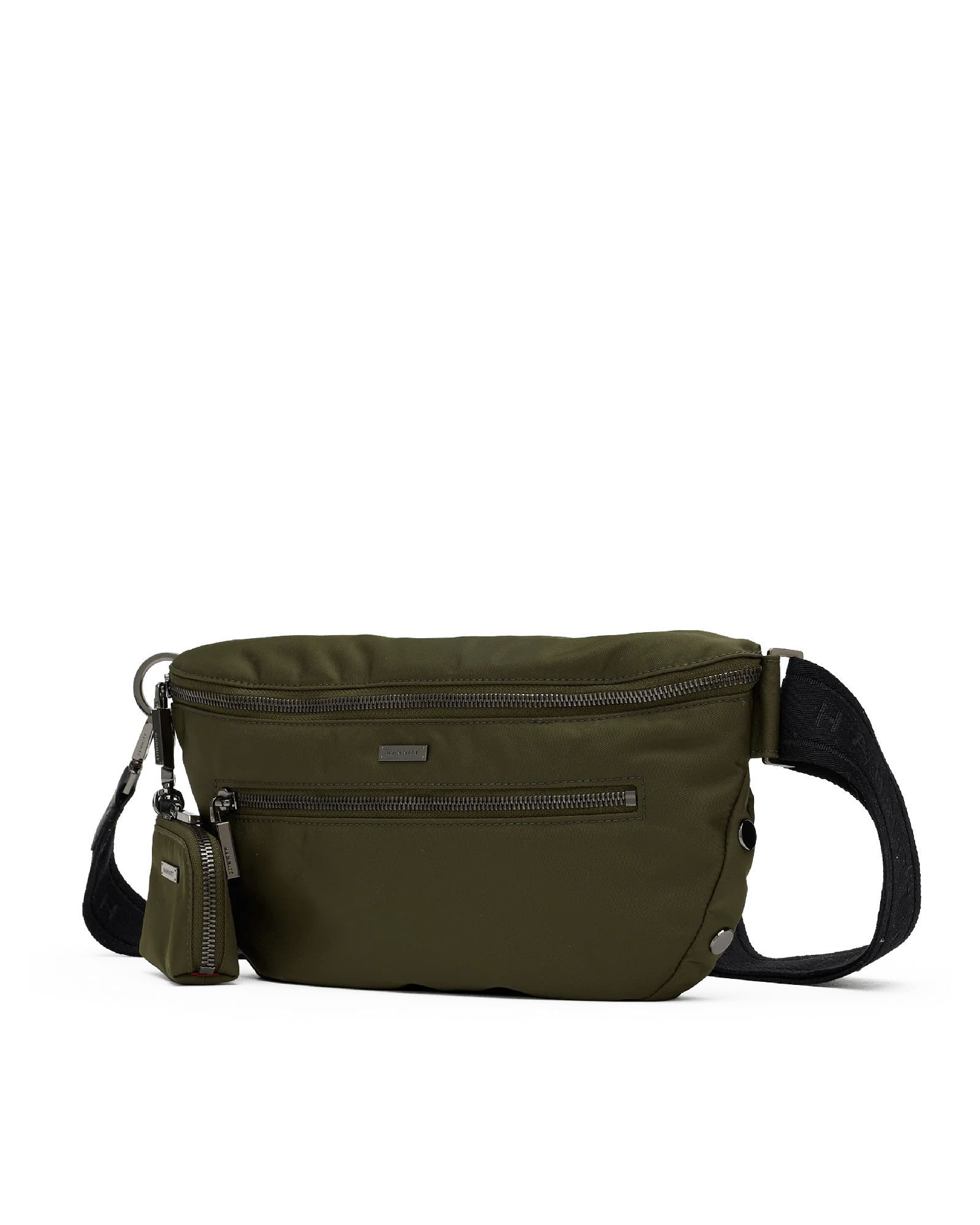Charles Crossbody | Jade Nylon/Gunmetal | Lrg - Image 6