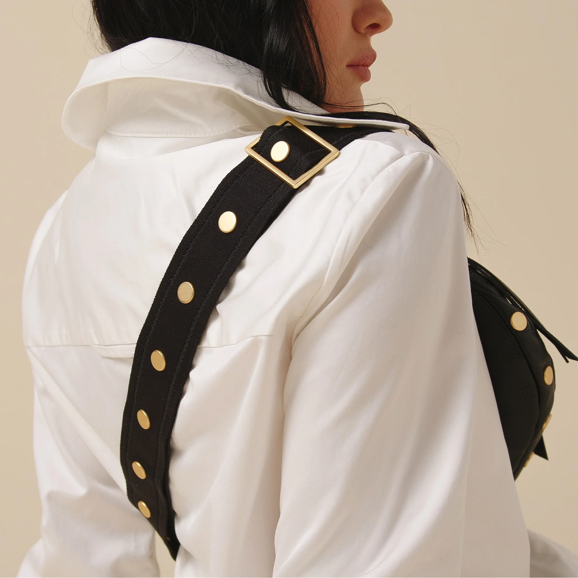 Charles Crossbody | Revival Collection/Brushed Gold | Lrg - Image 2