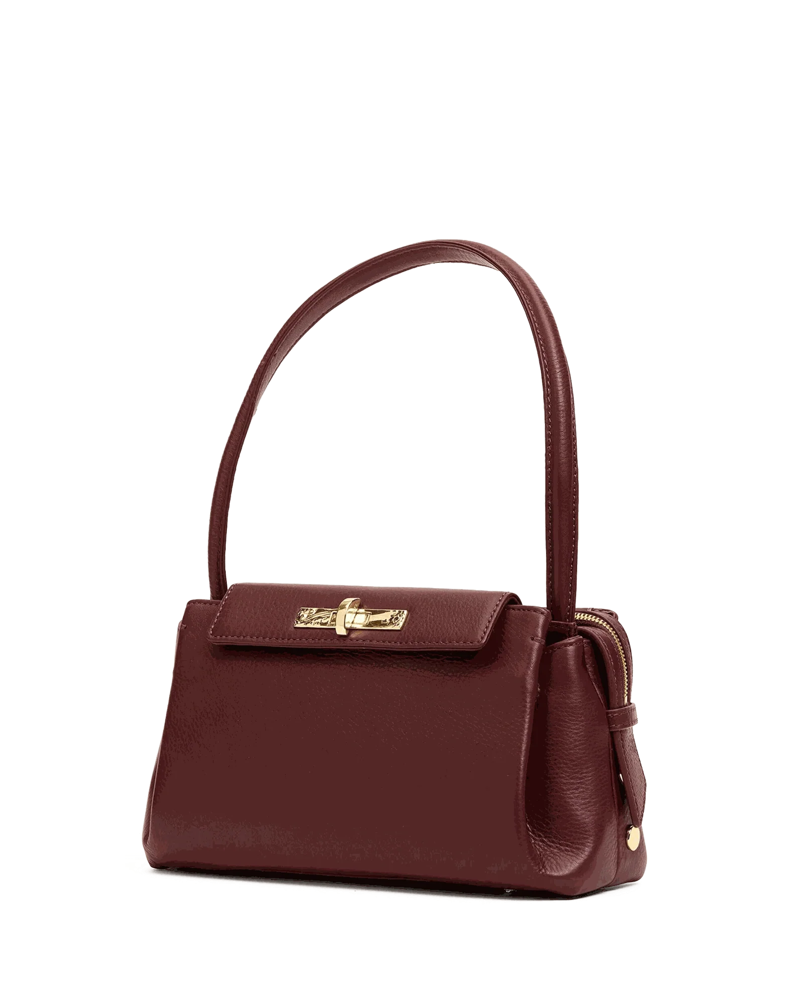 Charlotte | Cherrywood Pebble/Gold | Med - Image 7