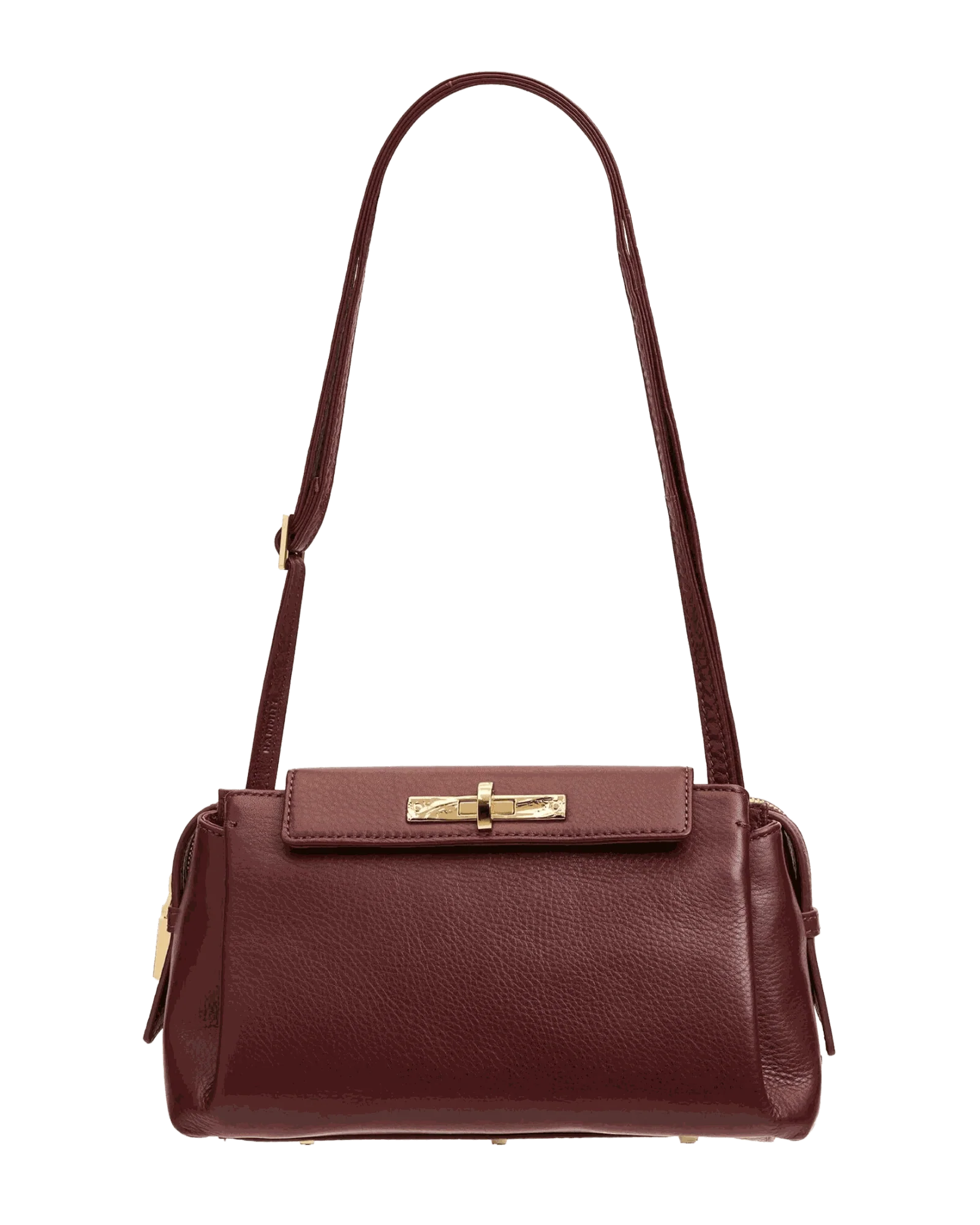 Charlotte | Cherrywood Pebble/Gold | Med - Image 9
