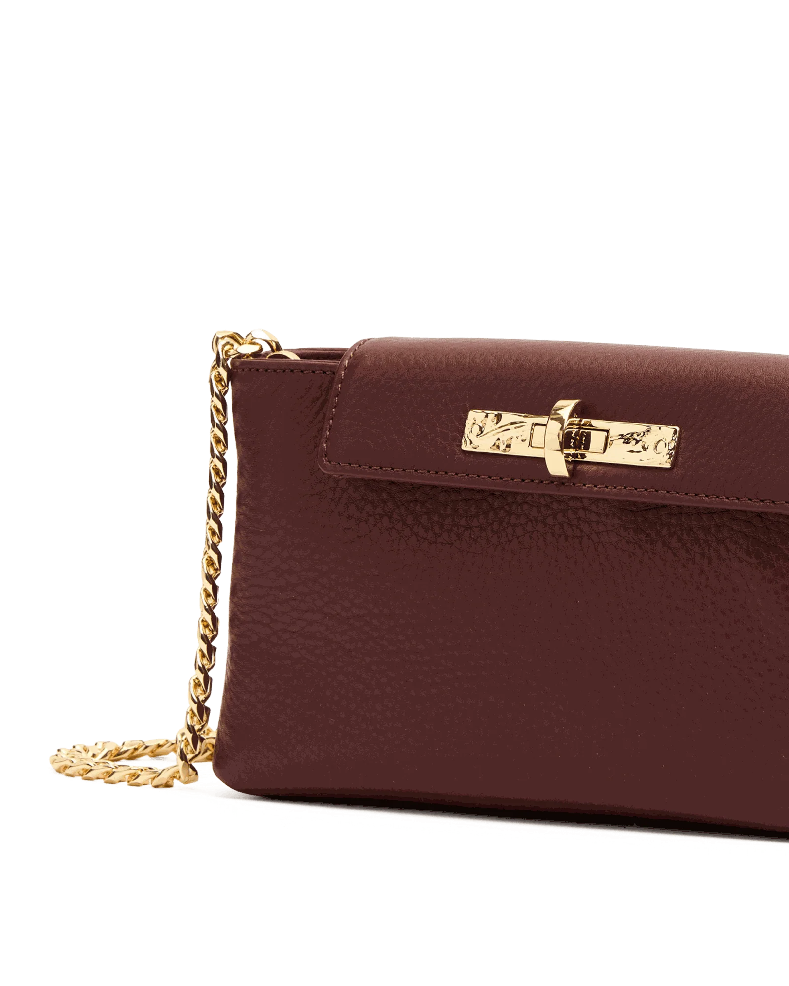 Charlotte | Cherrywood Pebble/Gold | Sml - Image 8