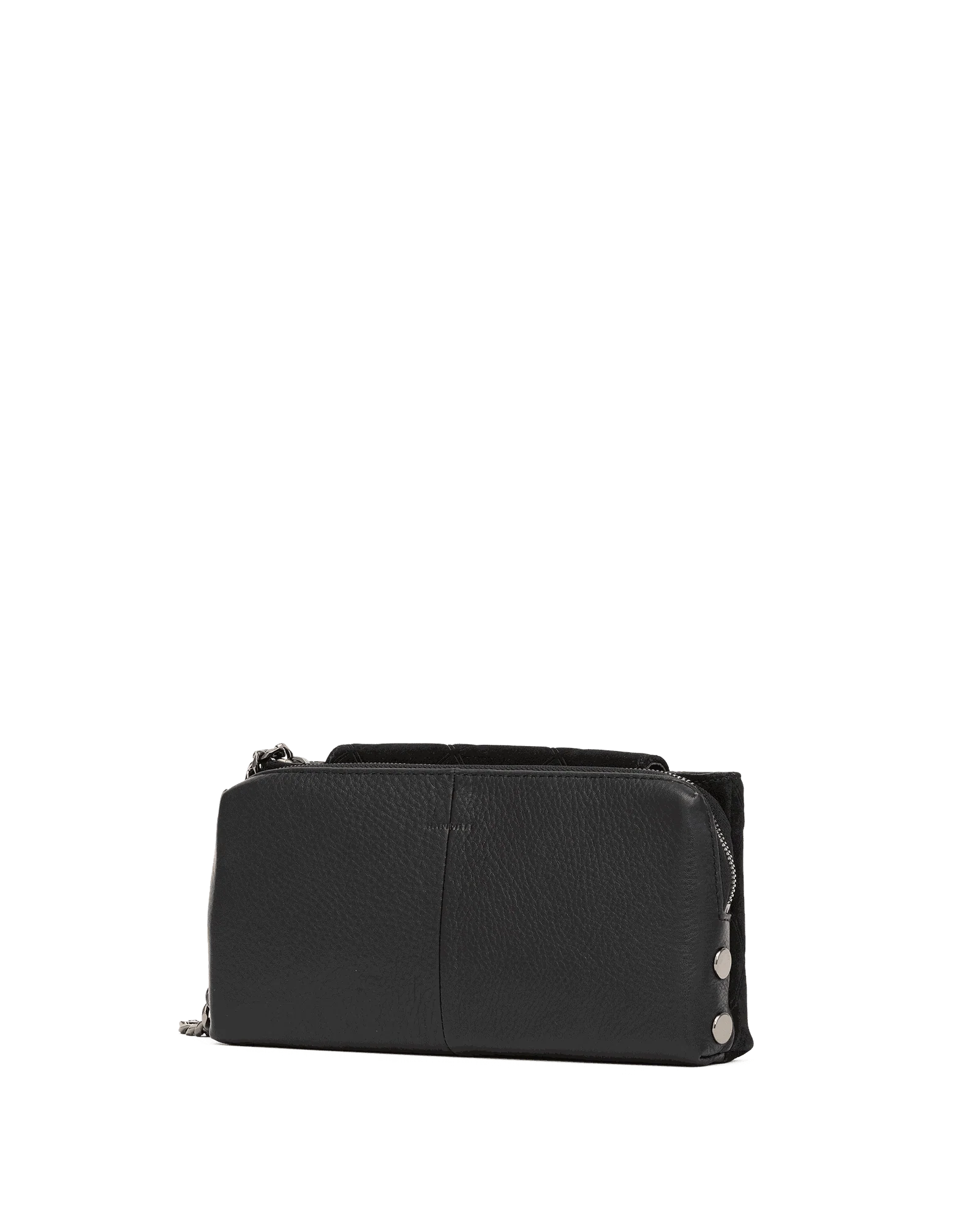 Charlotte | Noir Diamond Suede/Gunmetal | Sml - Image 7