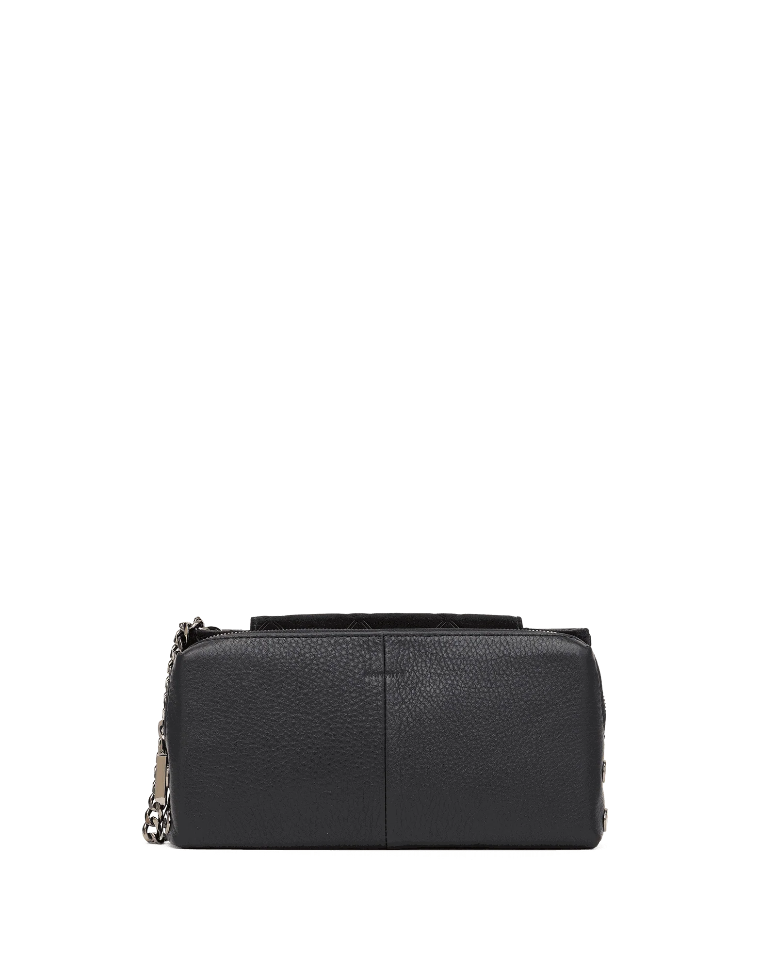 Charlotte | Noir Diamond Suede/Gunmetal | Sml - Image 9