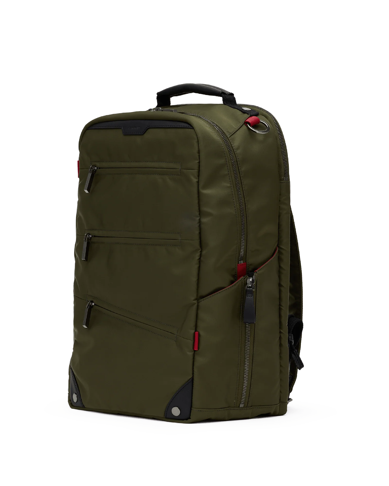 Eden Backpack | Jade Nylon/Gunmetal