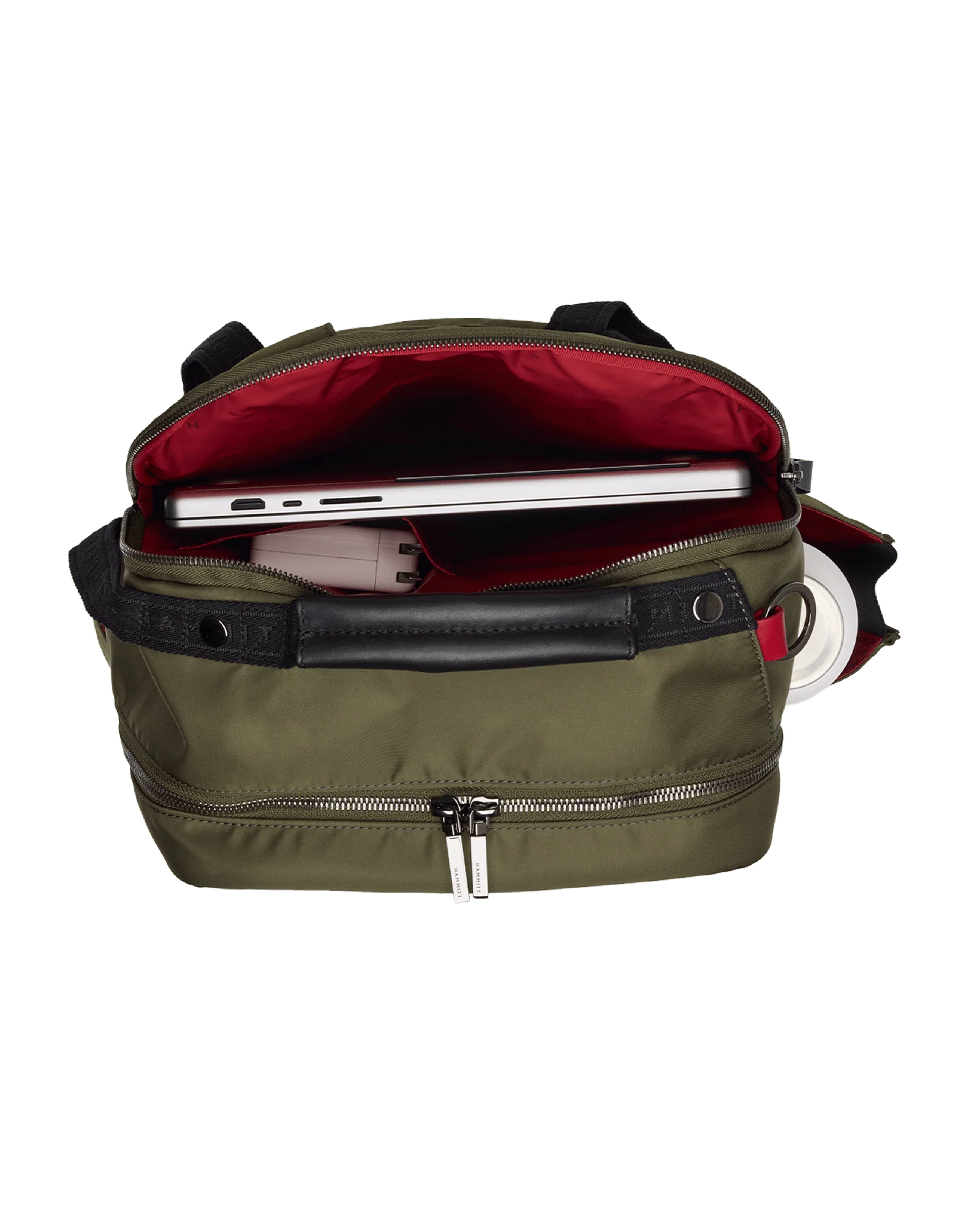 Eden Backpack | Jade Nylon/Gunmetal - Image 8