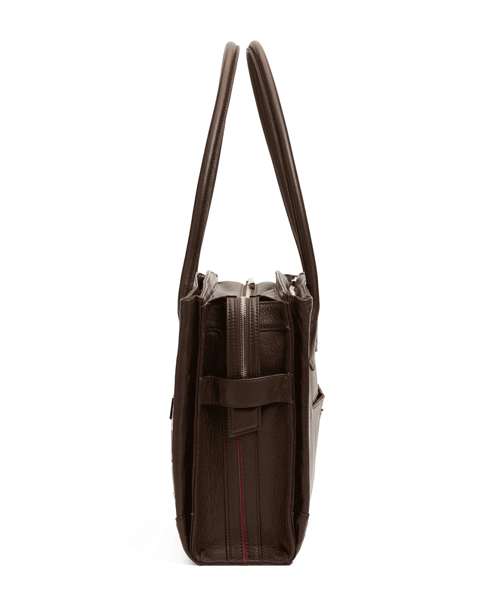 Elle Work Carry | Espresso Pebble/Silver - Image 9