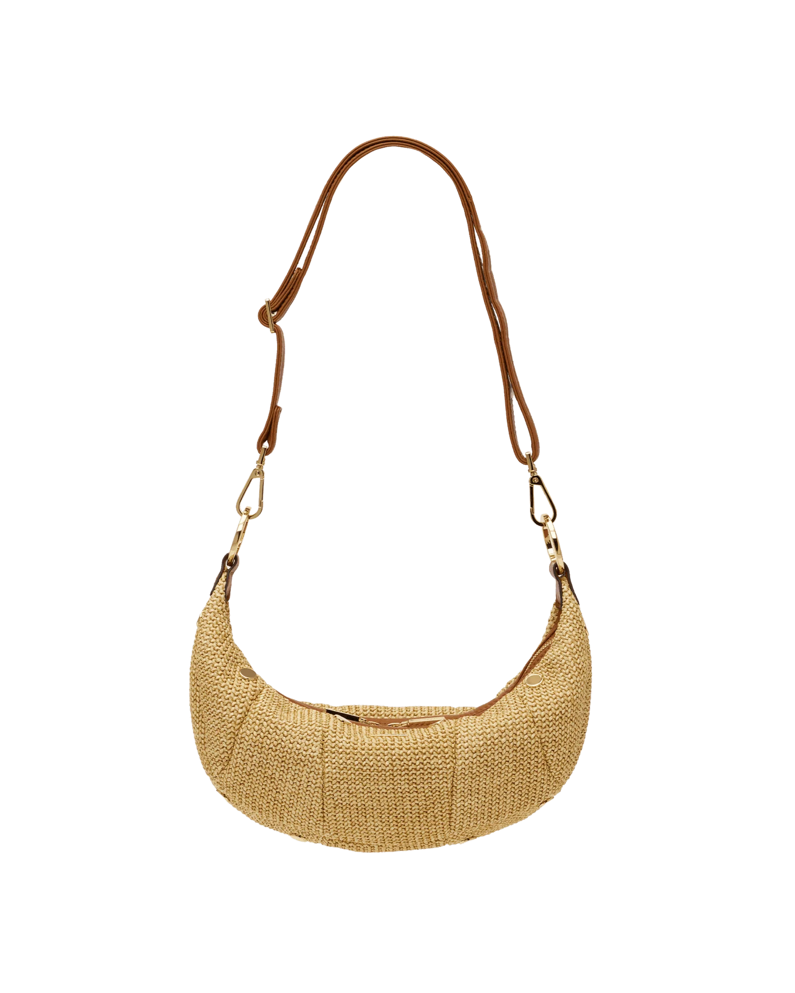 Erica | Cocoa Raffia/Gold | Sml - Image 9