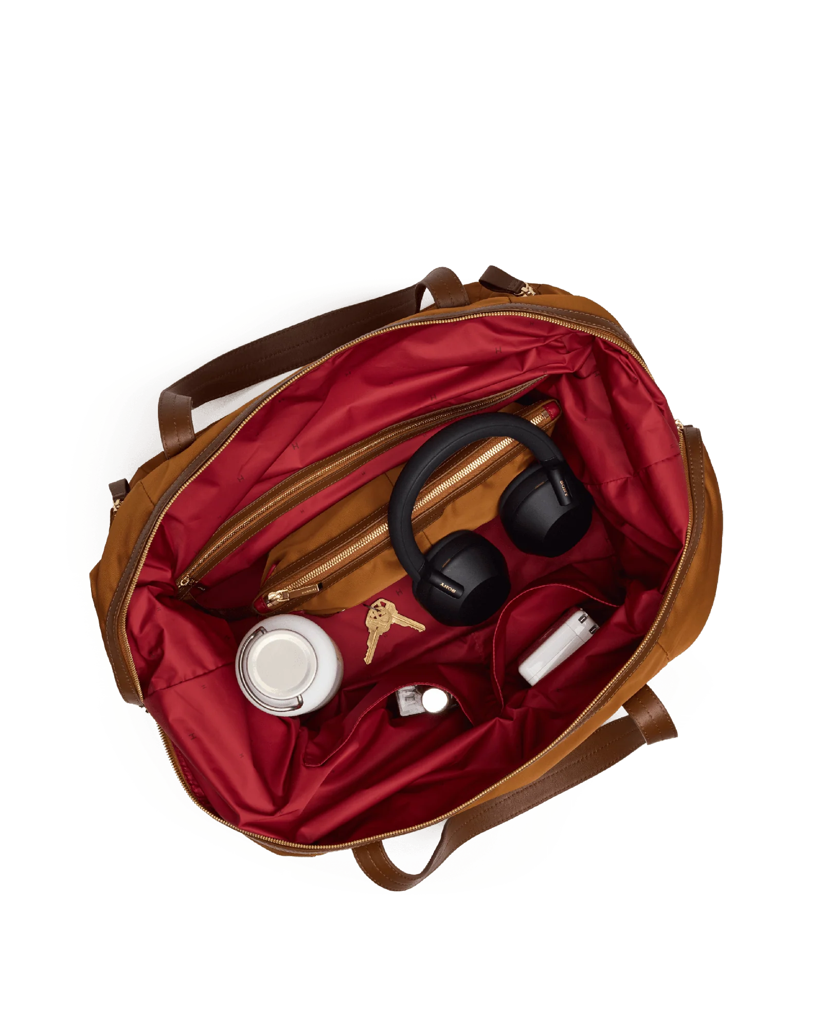 Ivy Weekender | Amber Nylon/Gold - Image 4