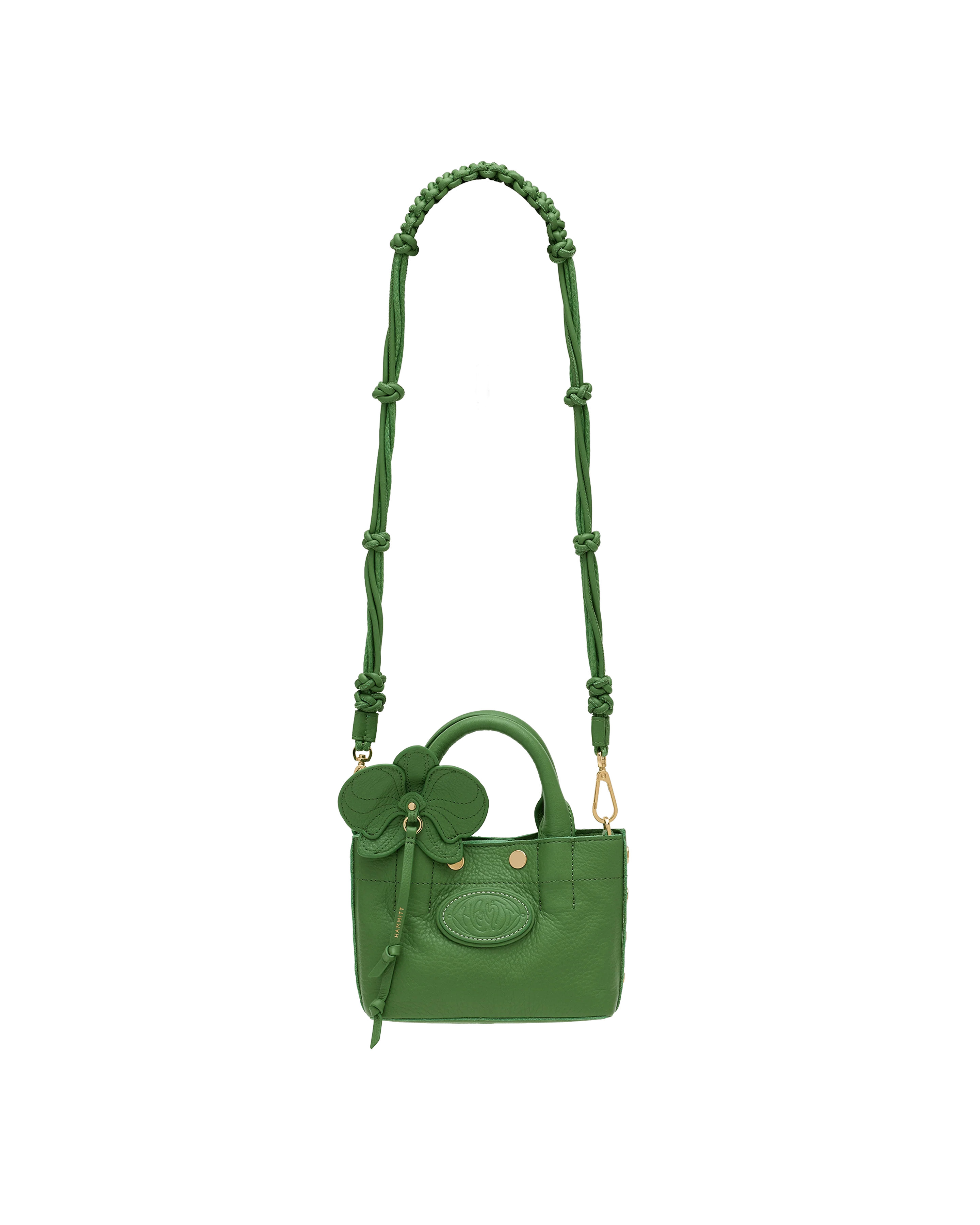 Knotted Long Strap | Dill/Gold - Image 4