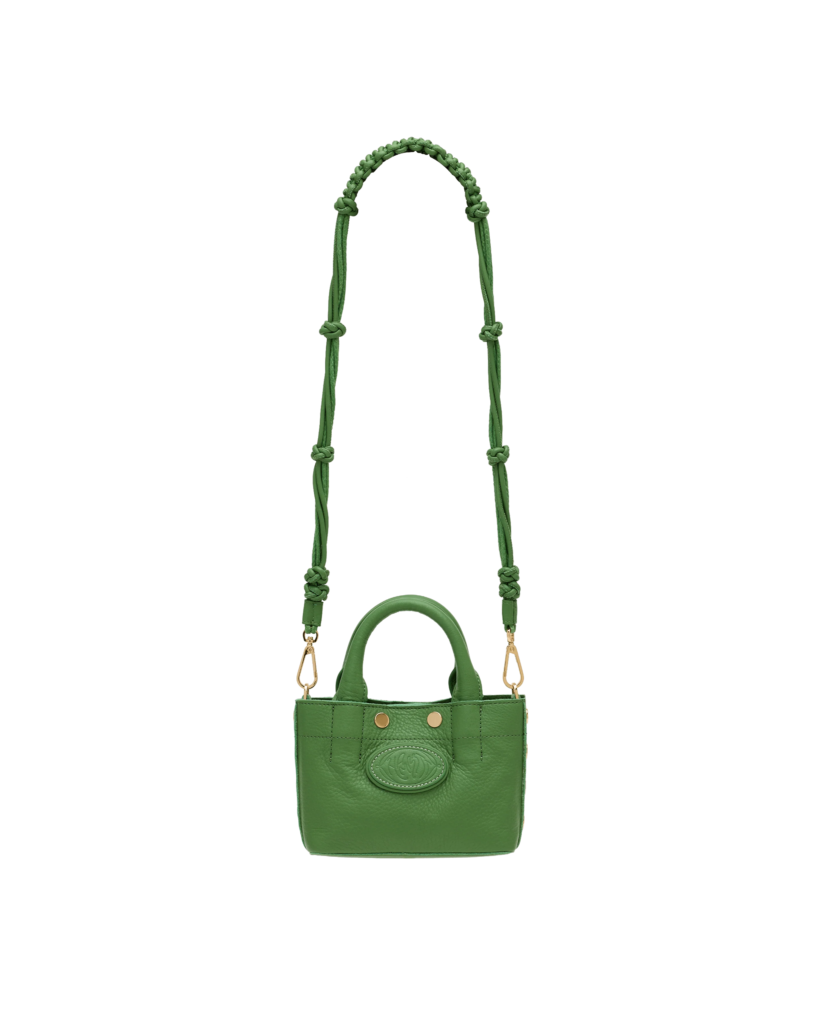 Knotted Long Strap | Dill/Gold - Image 6