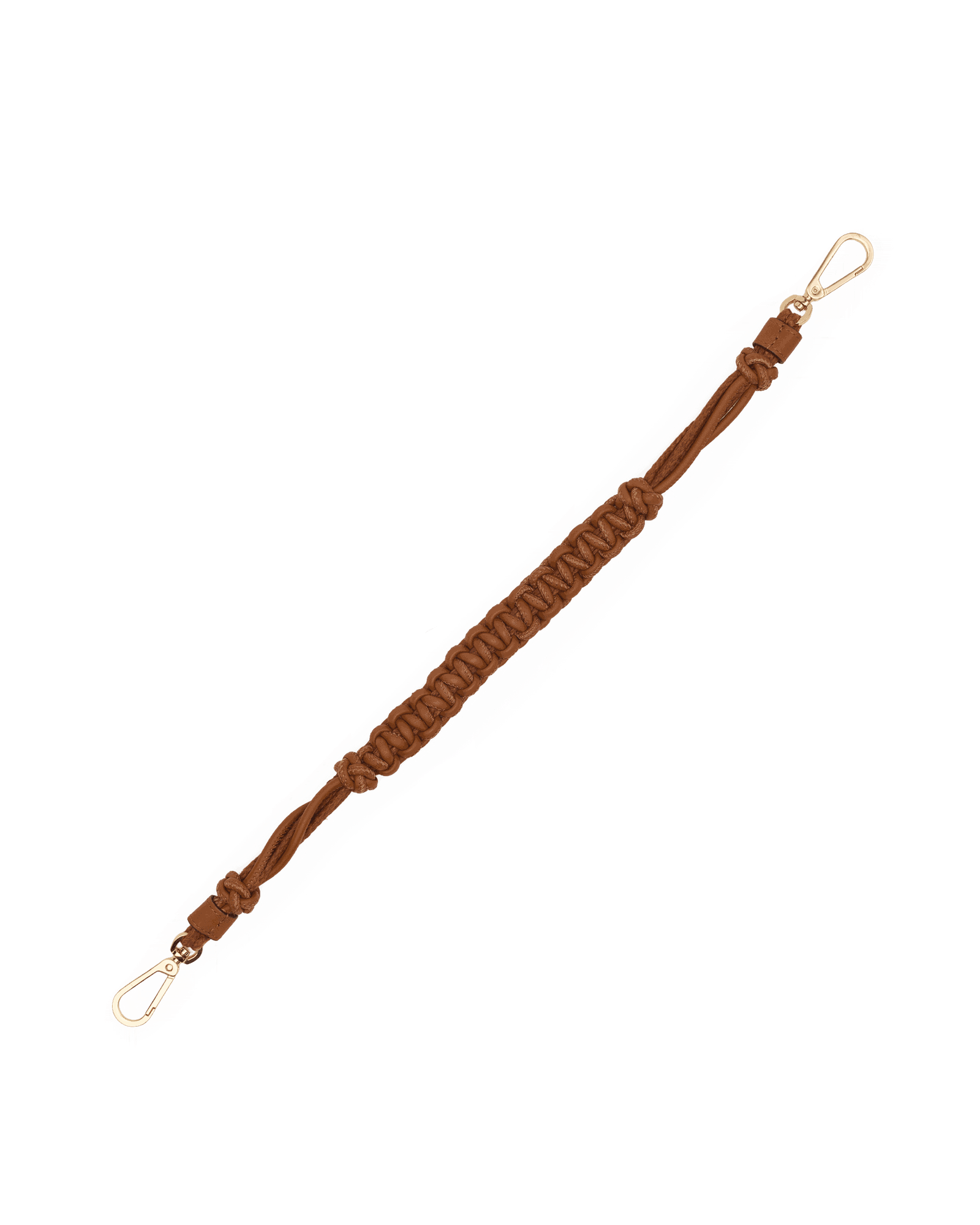 Knotted Short Strap | Cocoa/Gold - Image 6