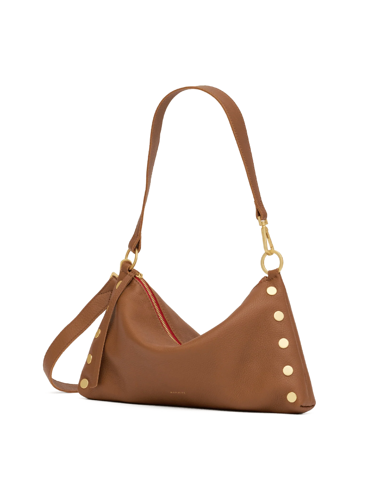 Kyle | Mahogany Pebble/Brushed Gold Red Zip | Med - Image 9