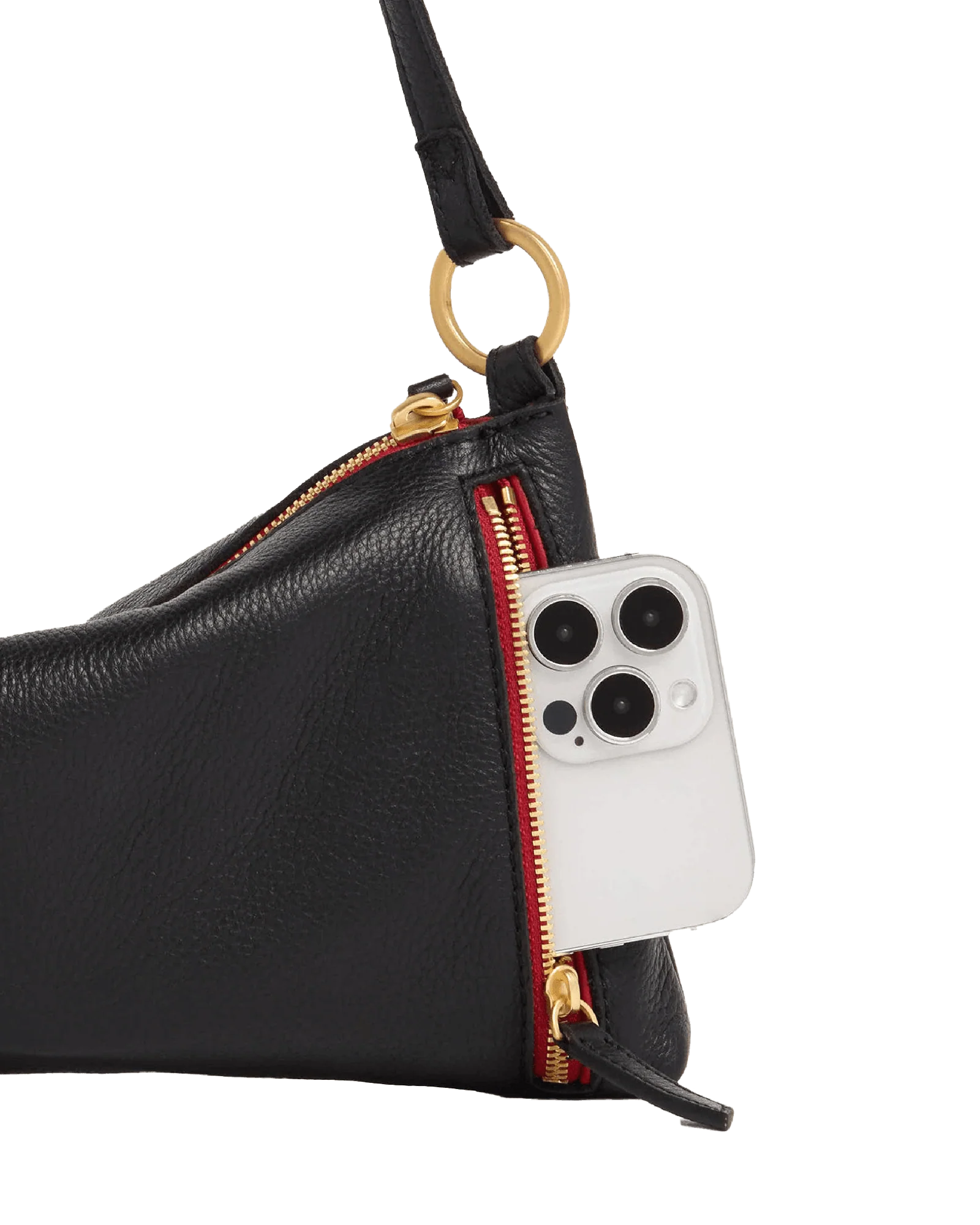 Kyle | Black/Brushed Gold Red Zip | Sml - Image 14