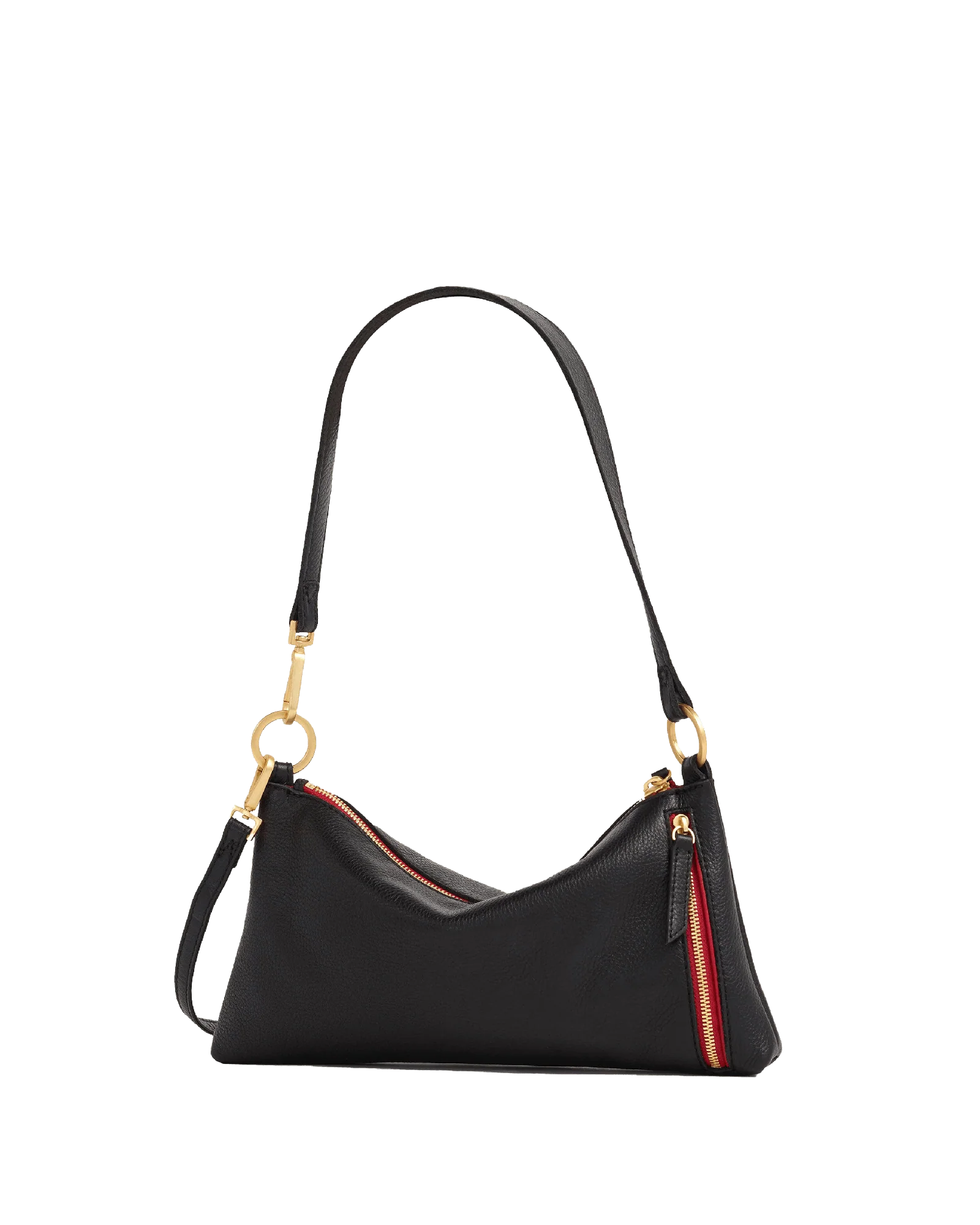 Kyle | Black/Brushed Gold Red Zip | Sml - Image 7