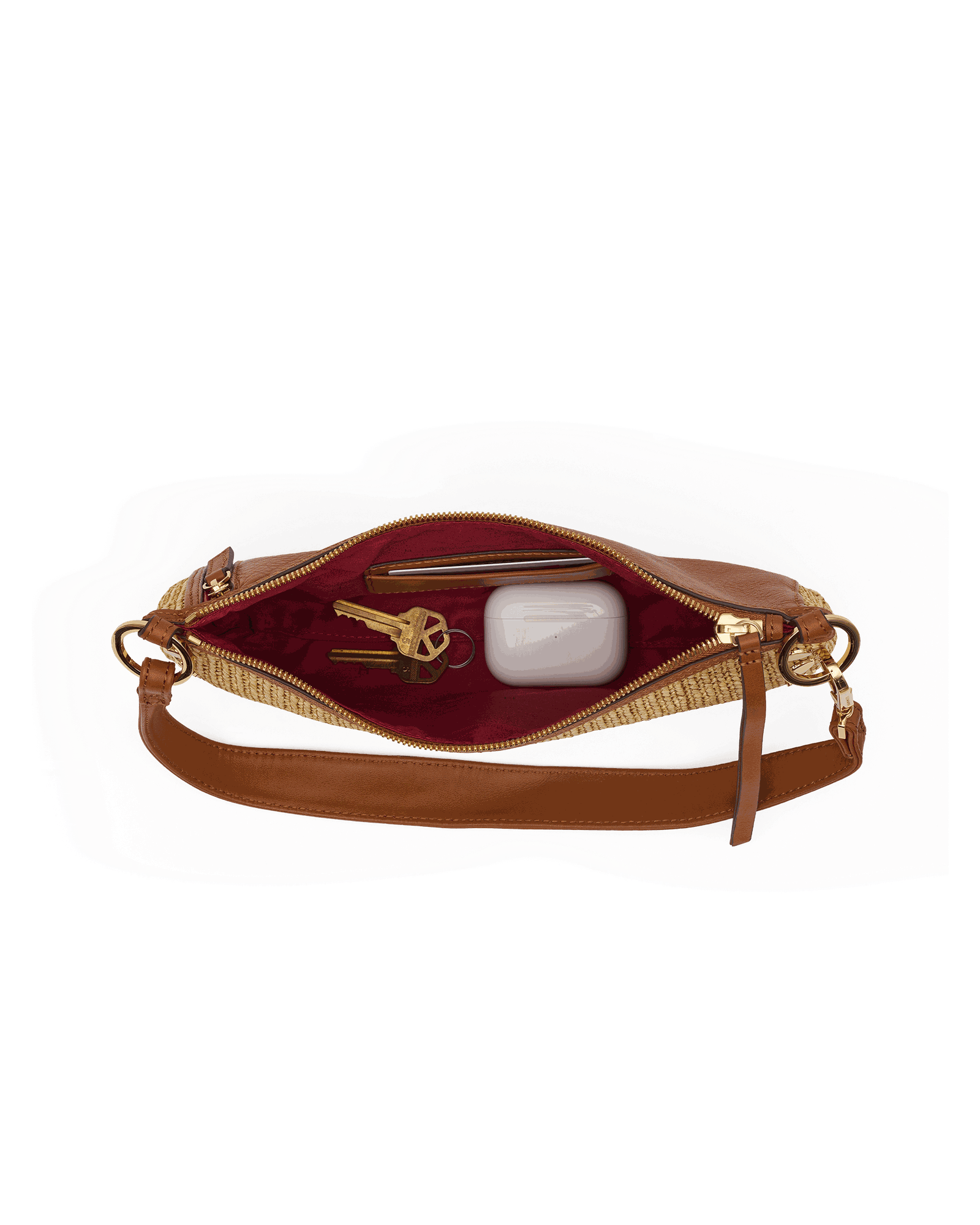 Kyle | Cocoa Raffia/Gold | Sml - Image 11