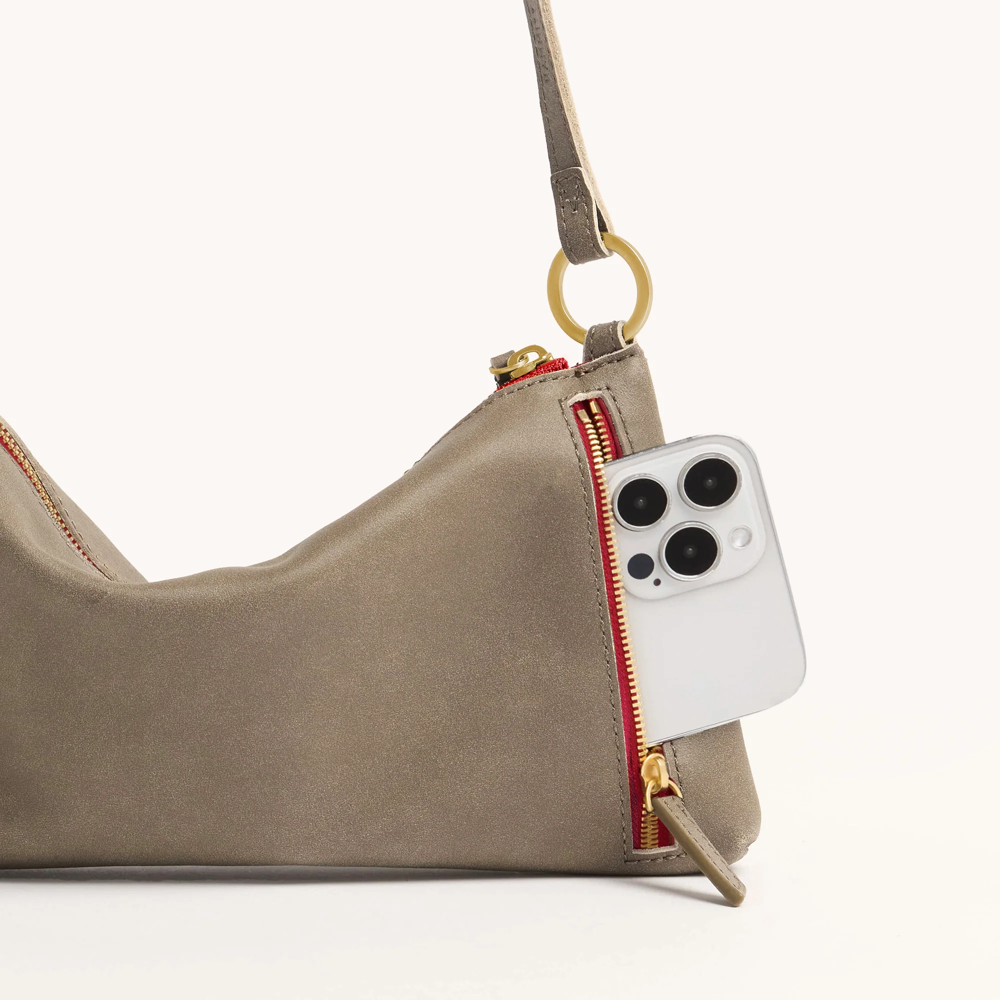 Kyle | Pewter/Brushed Gold Red Zip - Image 7