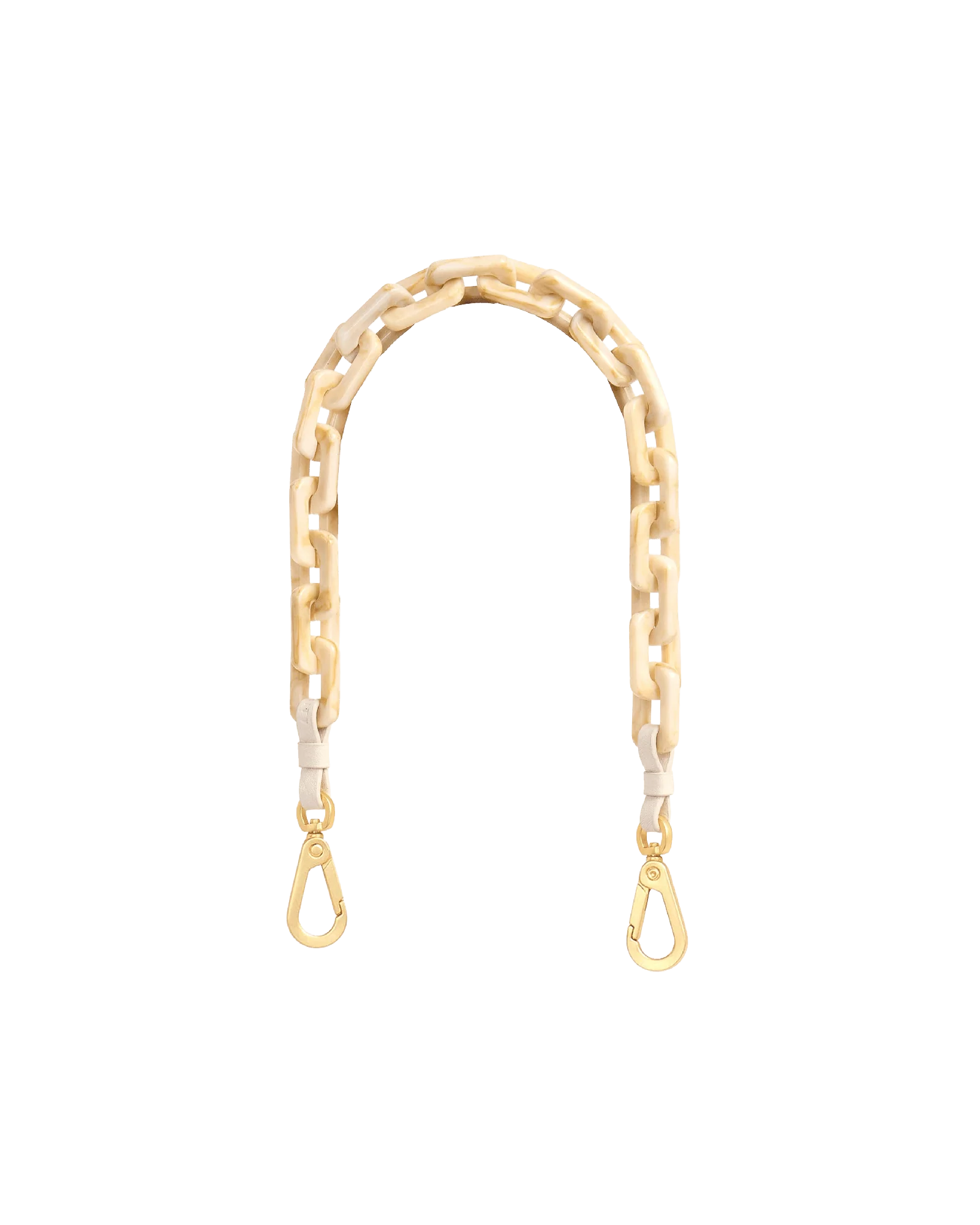 Latte Shoulder Strap | Calla Lily White/Brushed Gold - Image 5