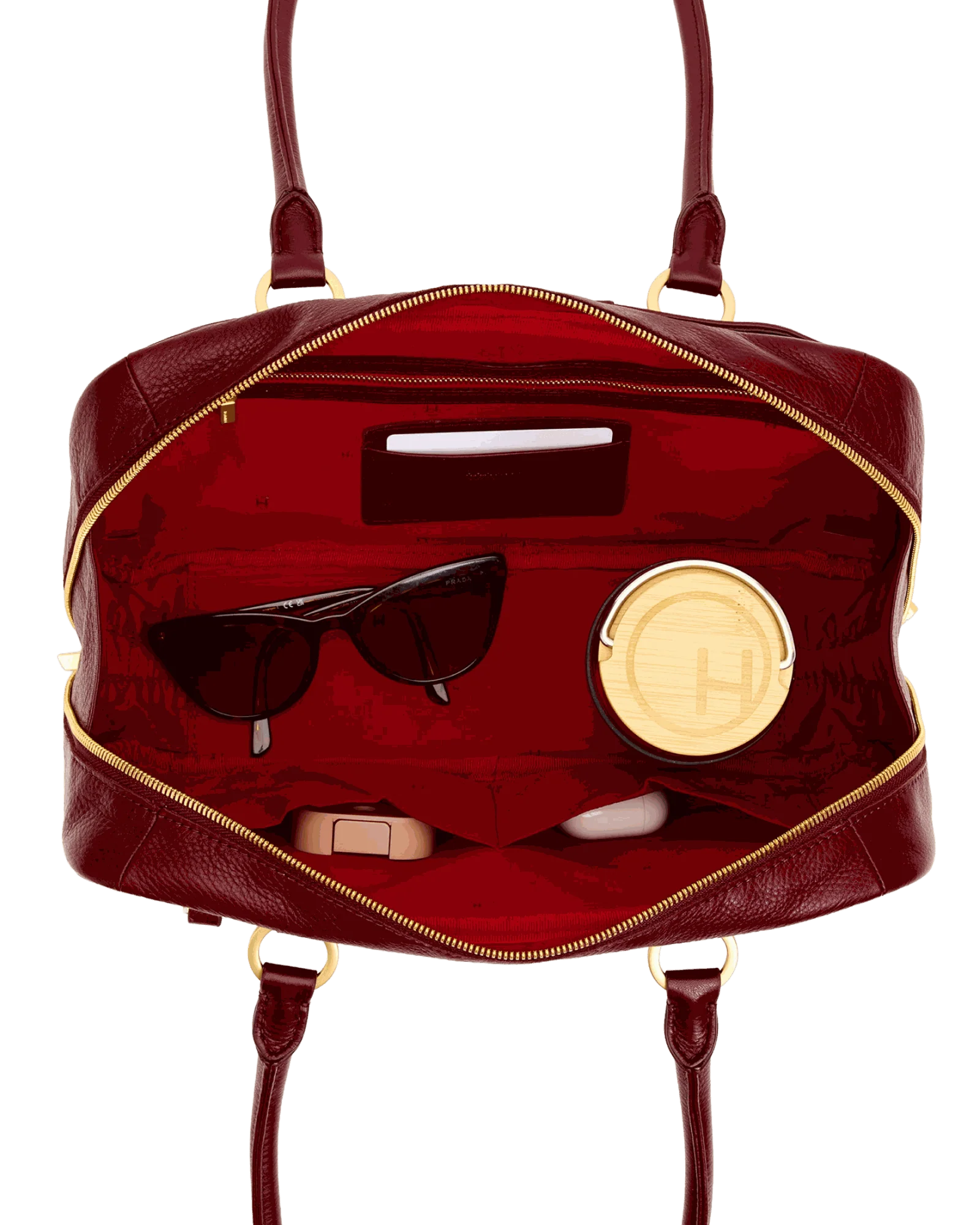 Meredith | Cherrywood Pebble/Brushed Gold | Med - Image 2