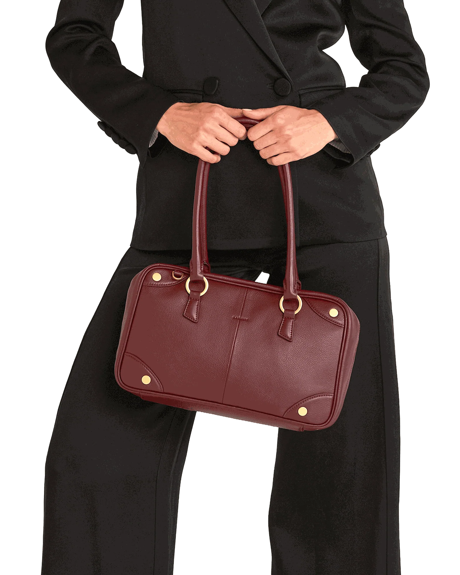 Meredith | Cherrywood Pebble/Brushed Gold | Med - Image 4