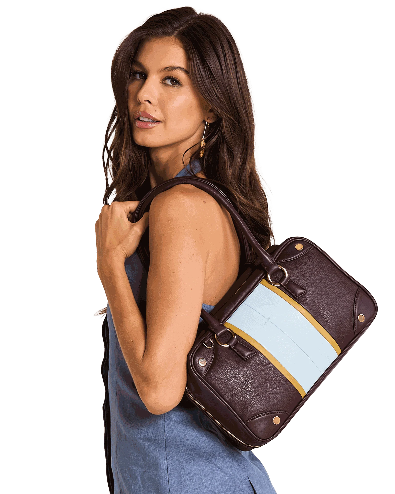 Meredith | Regatta Stripe/Gold | Med - Image 2