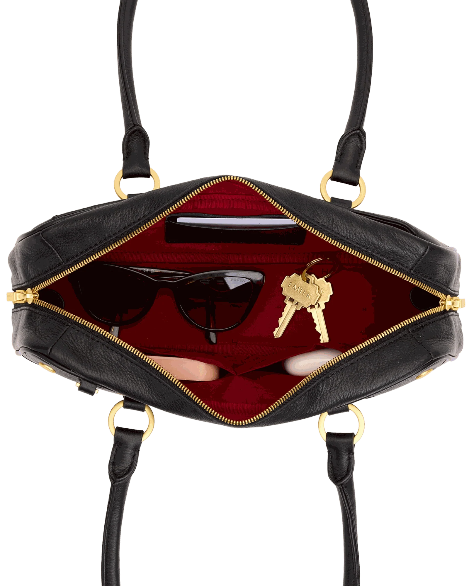 Meredith | Black/Brushed Gold | Sml - Image 2