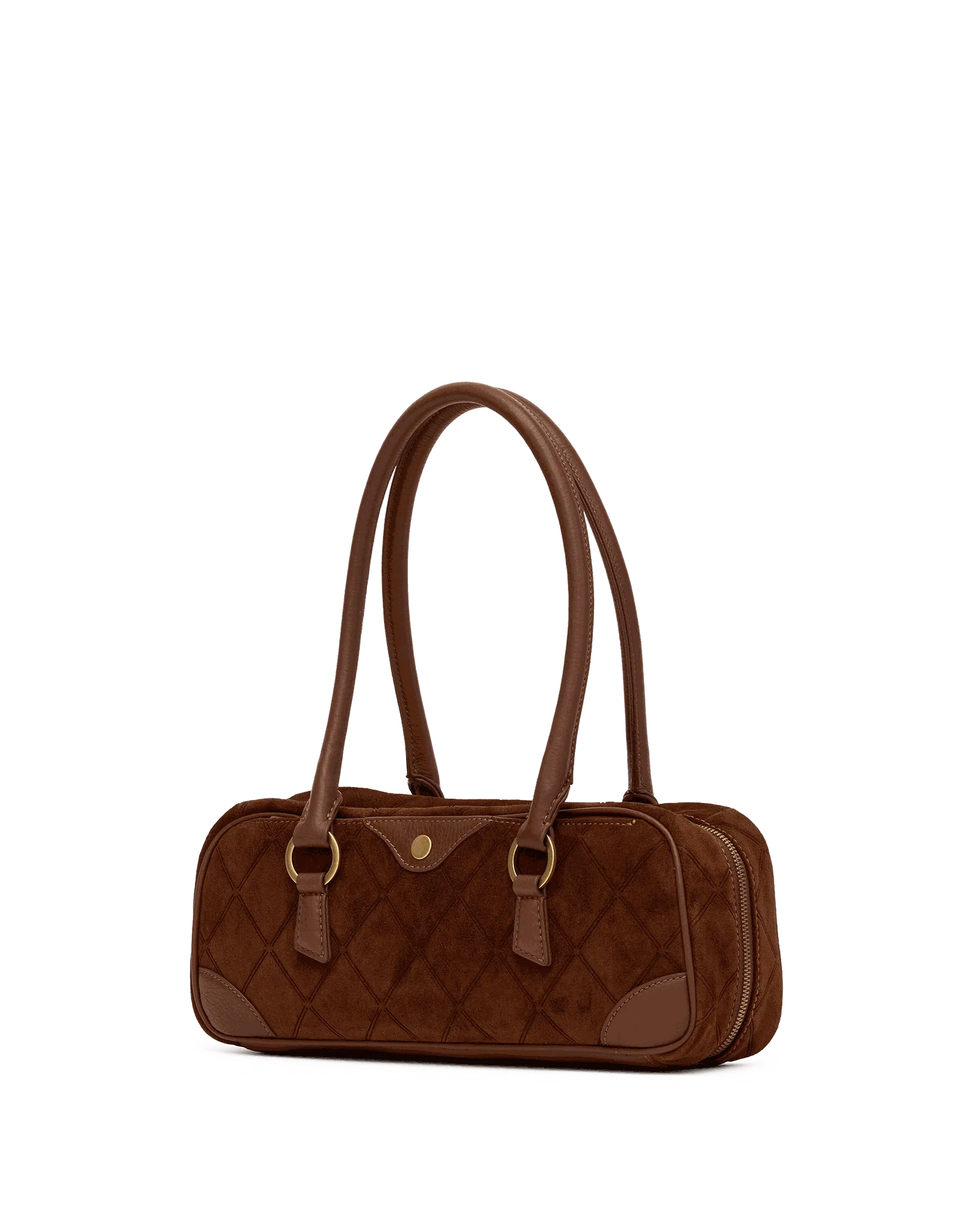 Meredith | Chocolate Diamond Suede/Antique Gold | Sml - Image 7