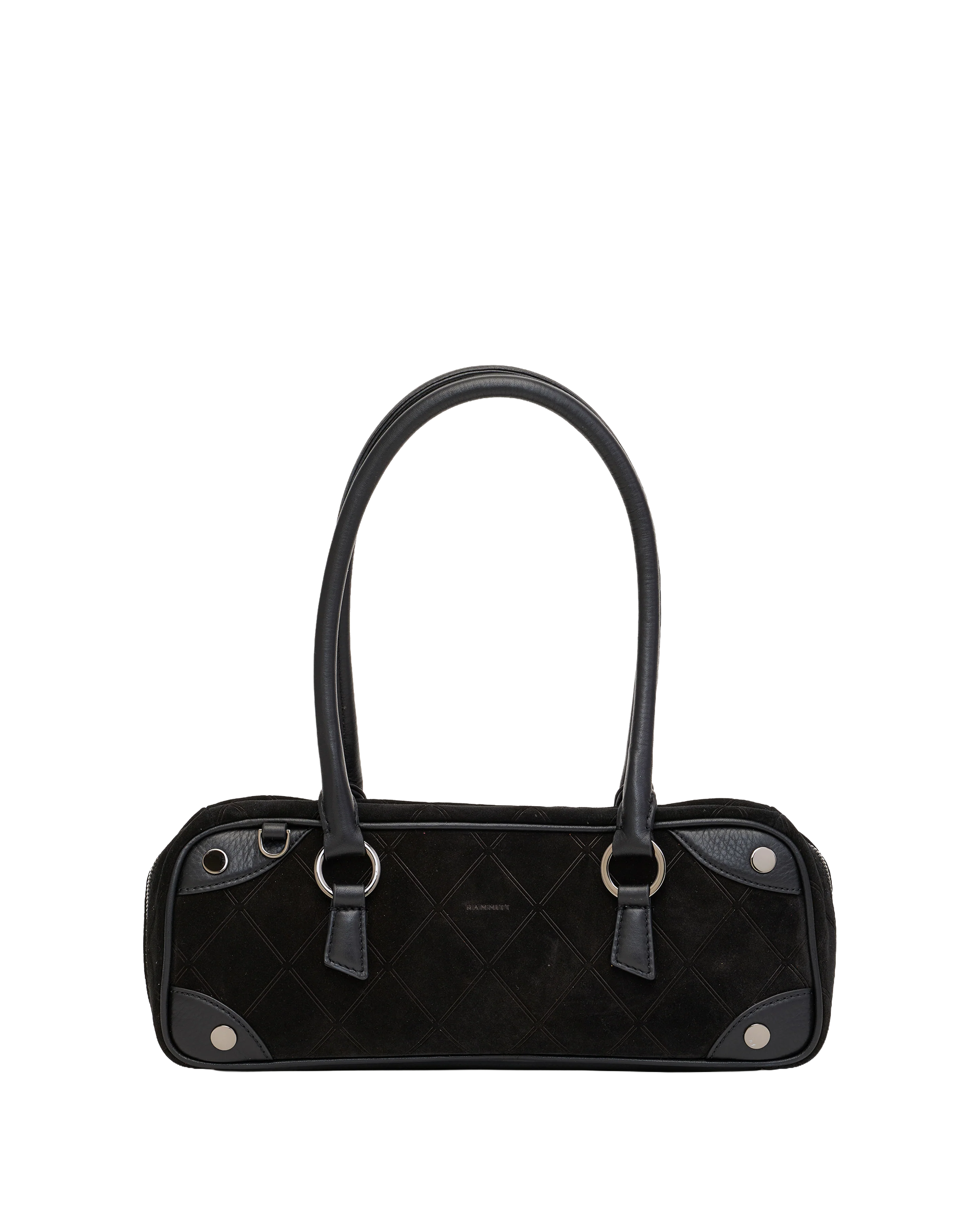 Meredith | Noir Diamond Suede/Gunmetal | Sml
