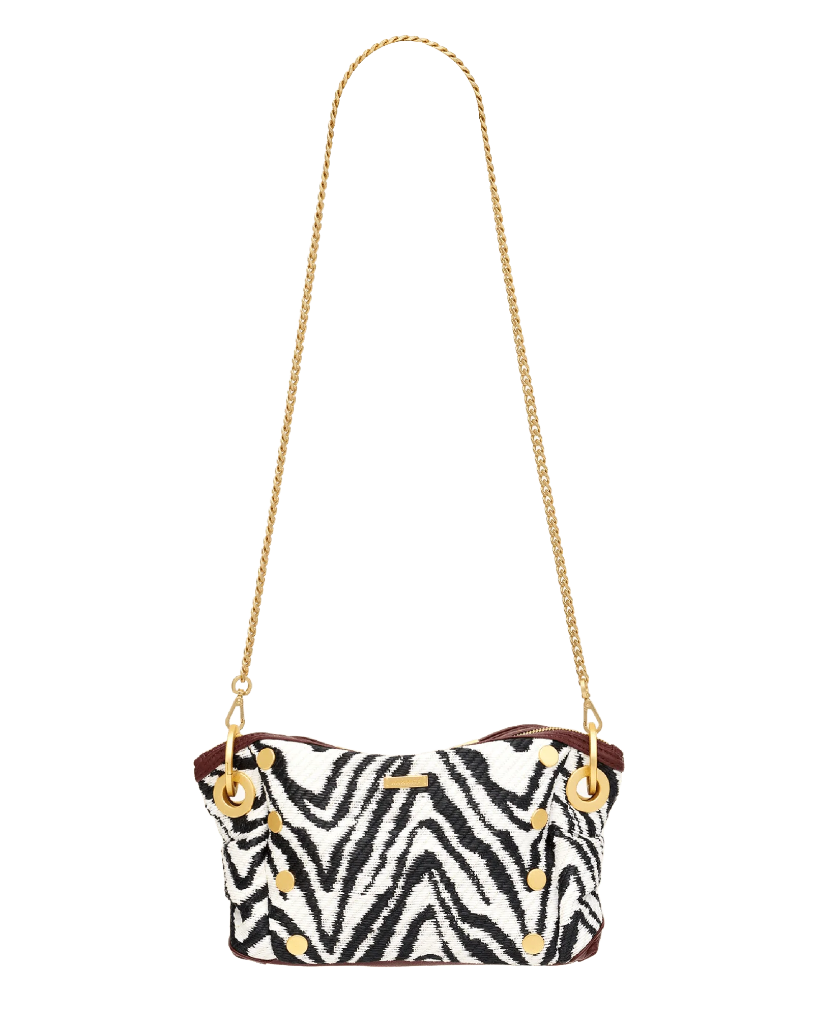 Metal Chain Long Strap | Brushed Gold - Image 4