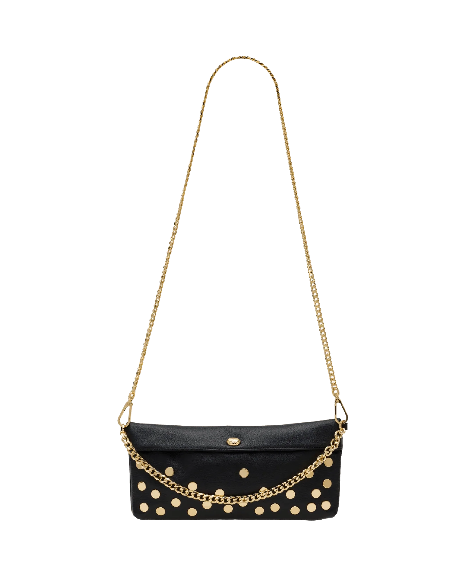 Metal Chain Long Strap | Brushed Gold - Image 5