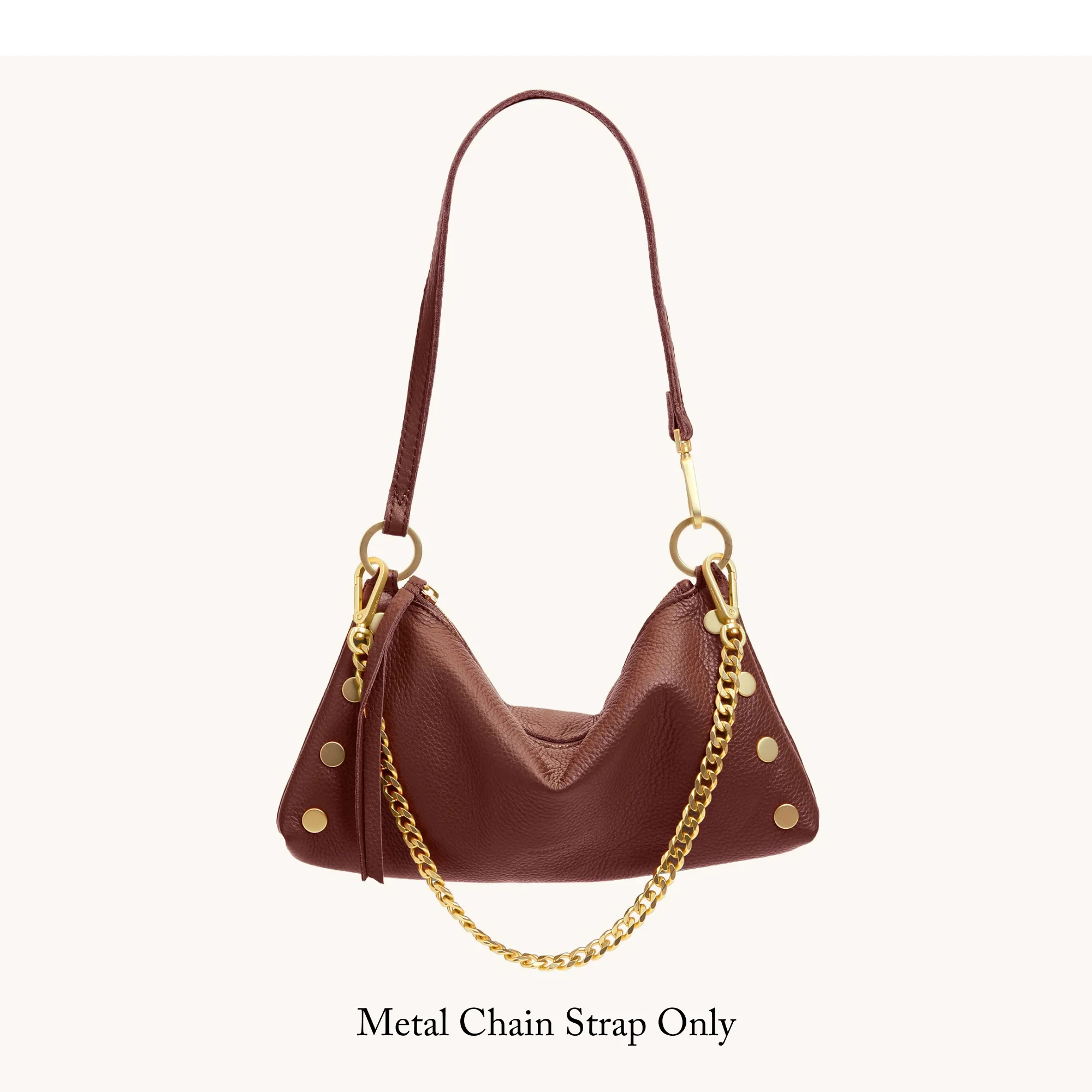 Metal Chain Shoulder Strap | Brushed Gold - Image 9