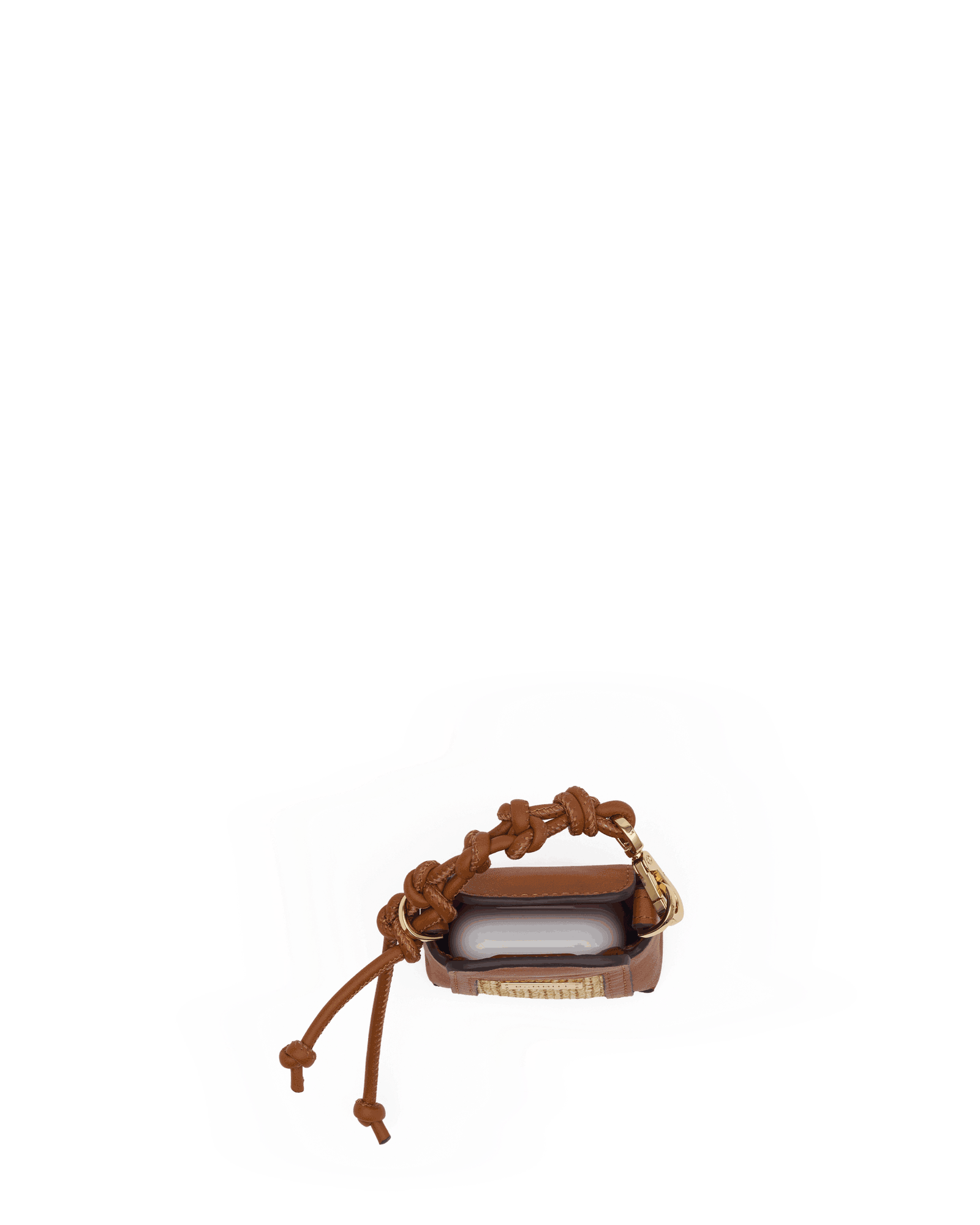 Mini B | Cocoa Raffia/Gold - Image 4