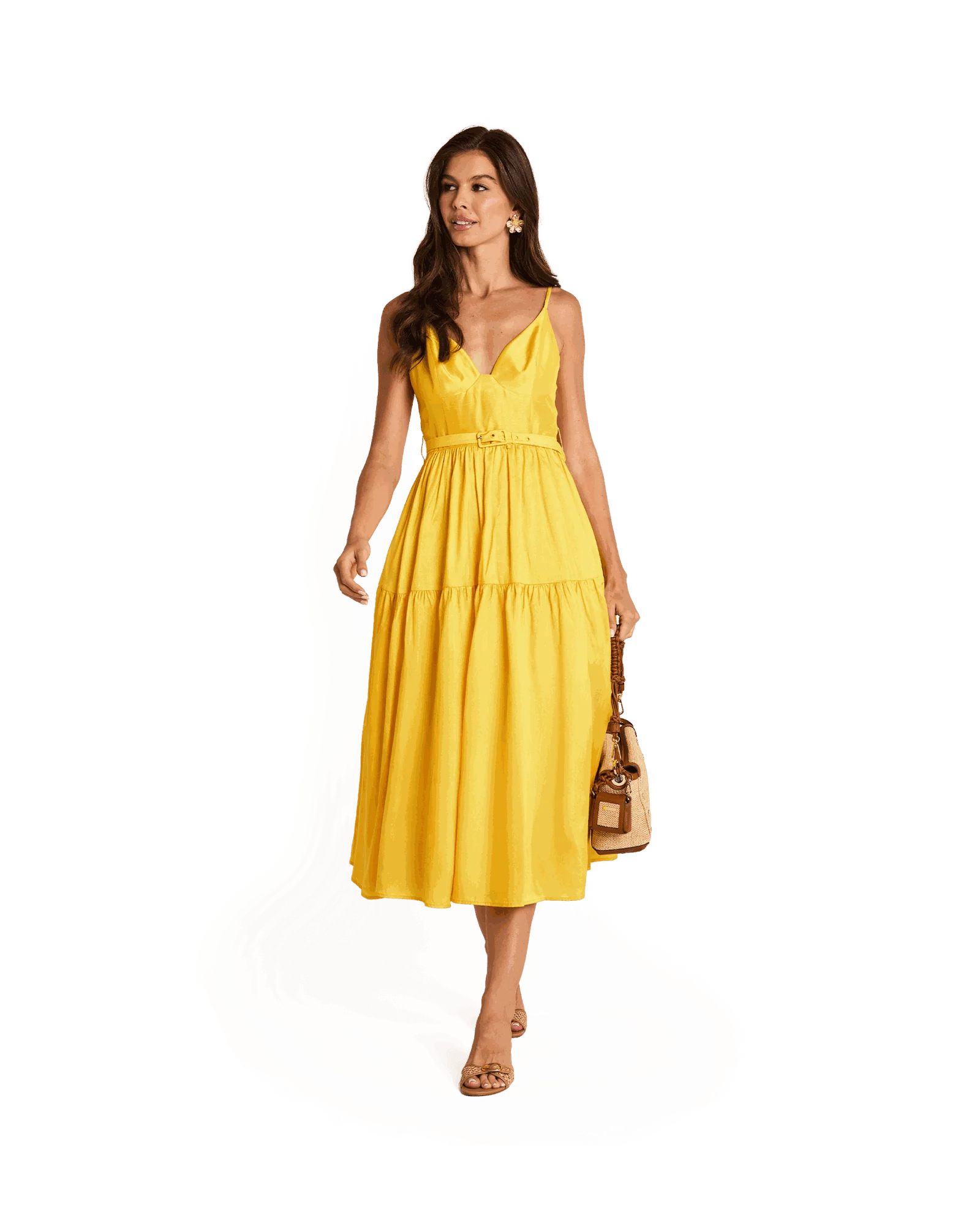 Mini B | Cocoa Raffia/Gold - Image 5