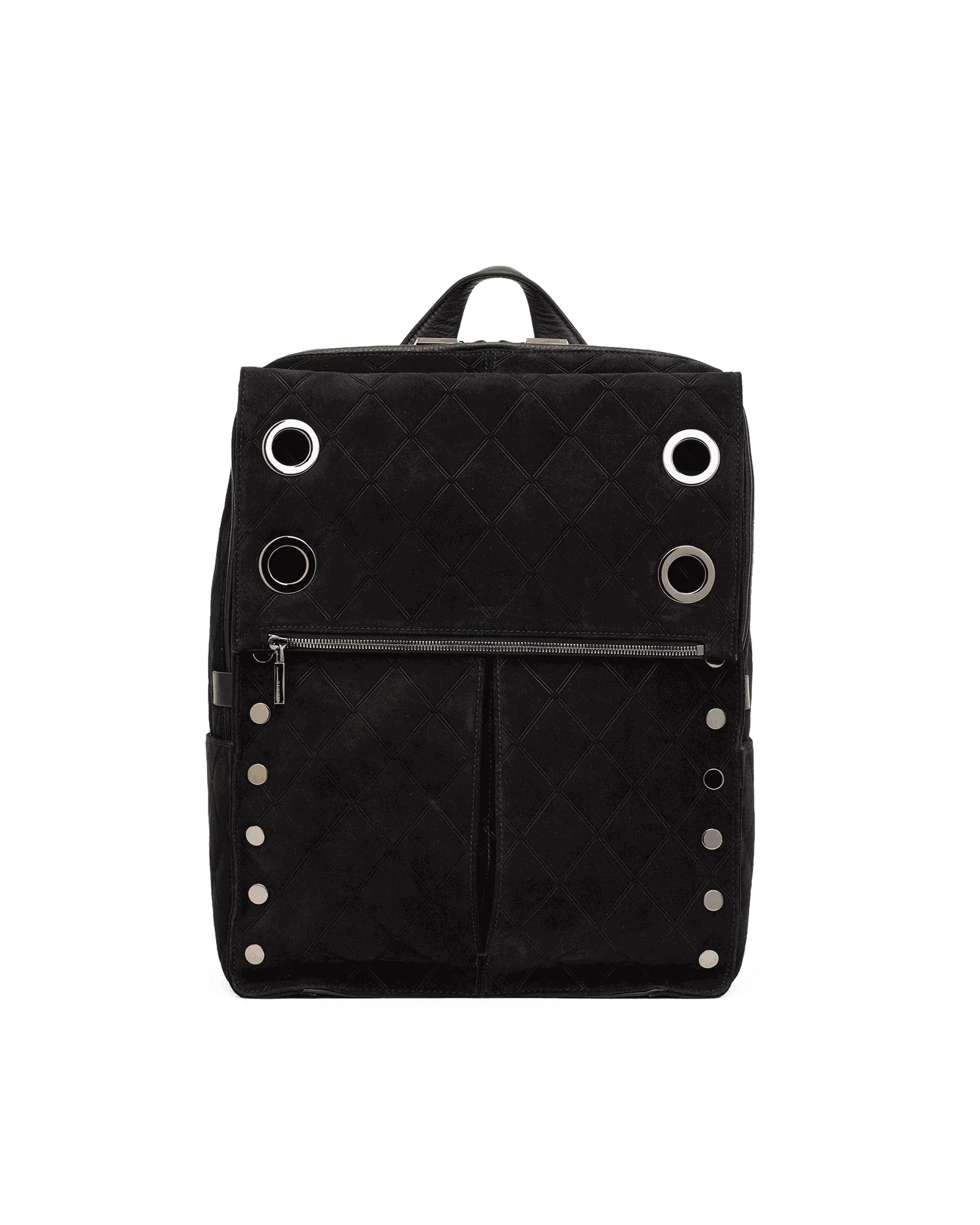 Montana Backpack | Noir Diamond Suede/Gunmetal | XL