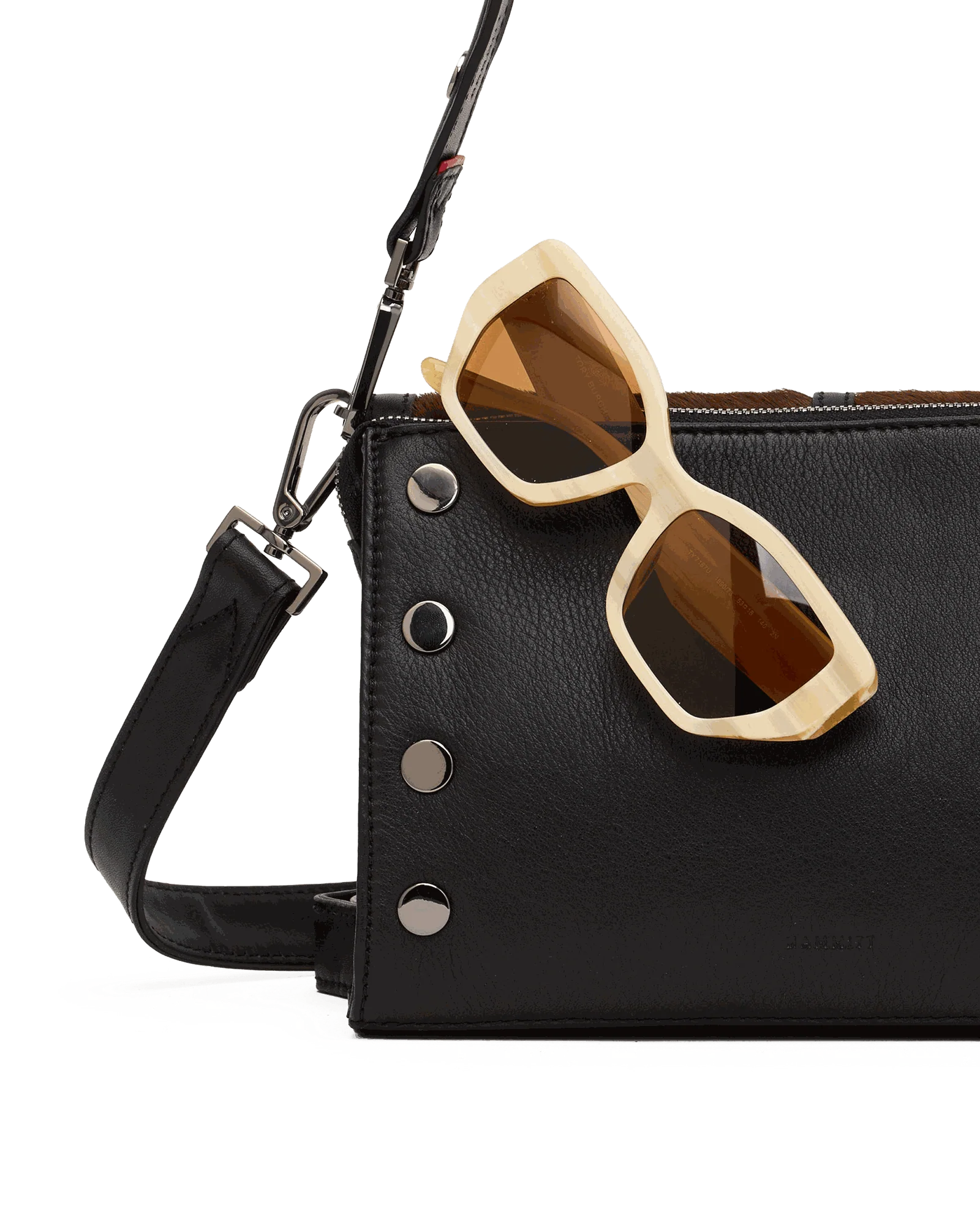 Montana Clutch | Calf Hair/Gunmetal | Sml - Image 10