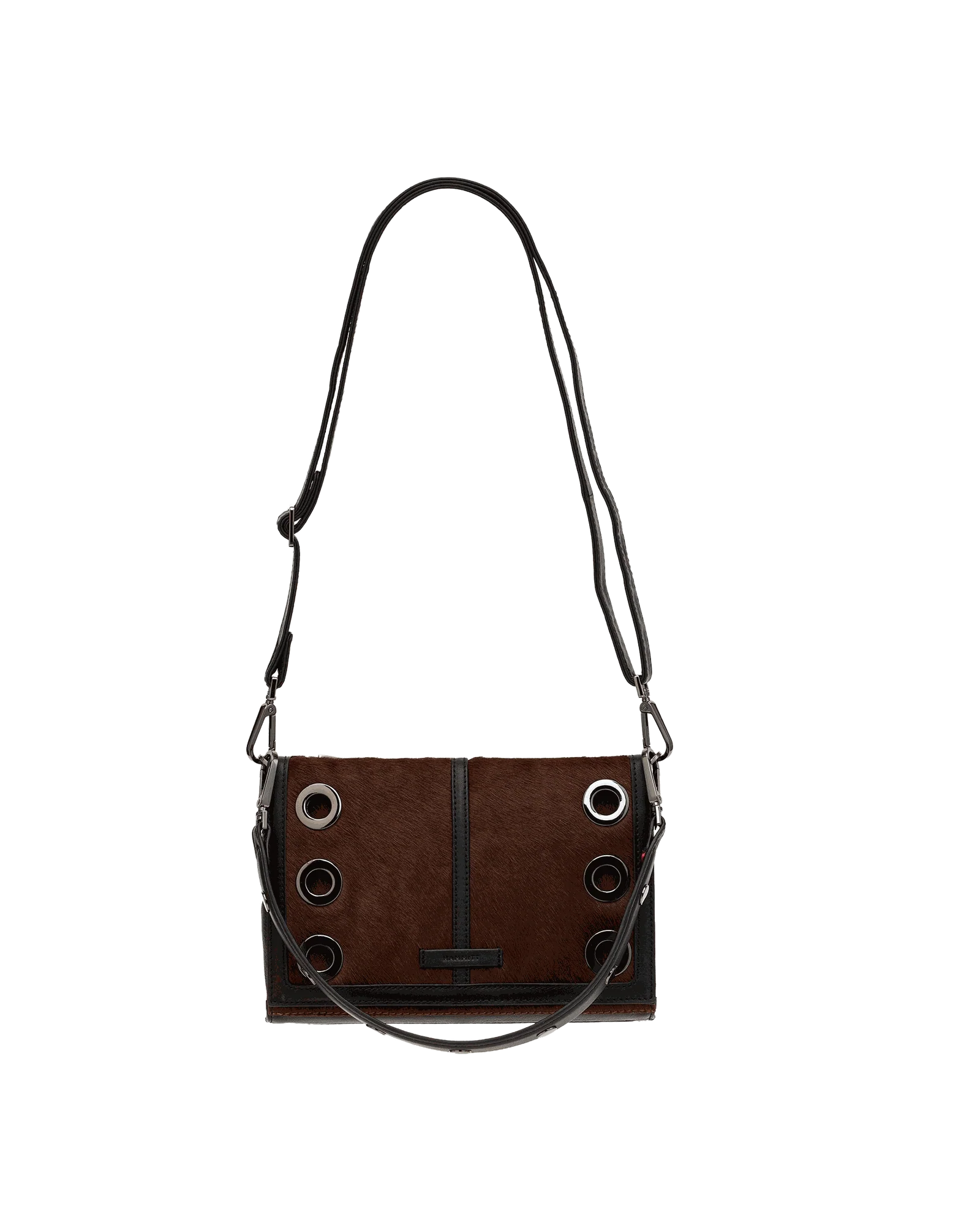 Montana Clutch | Calf Hair/Gunmetal | Sml - Image 8