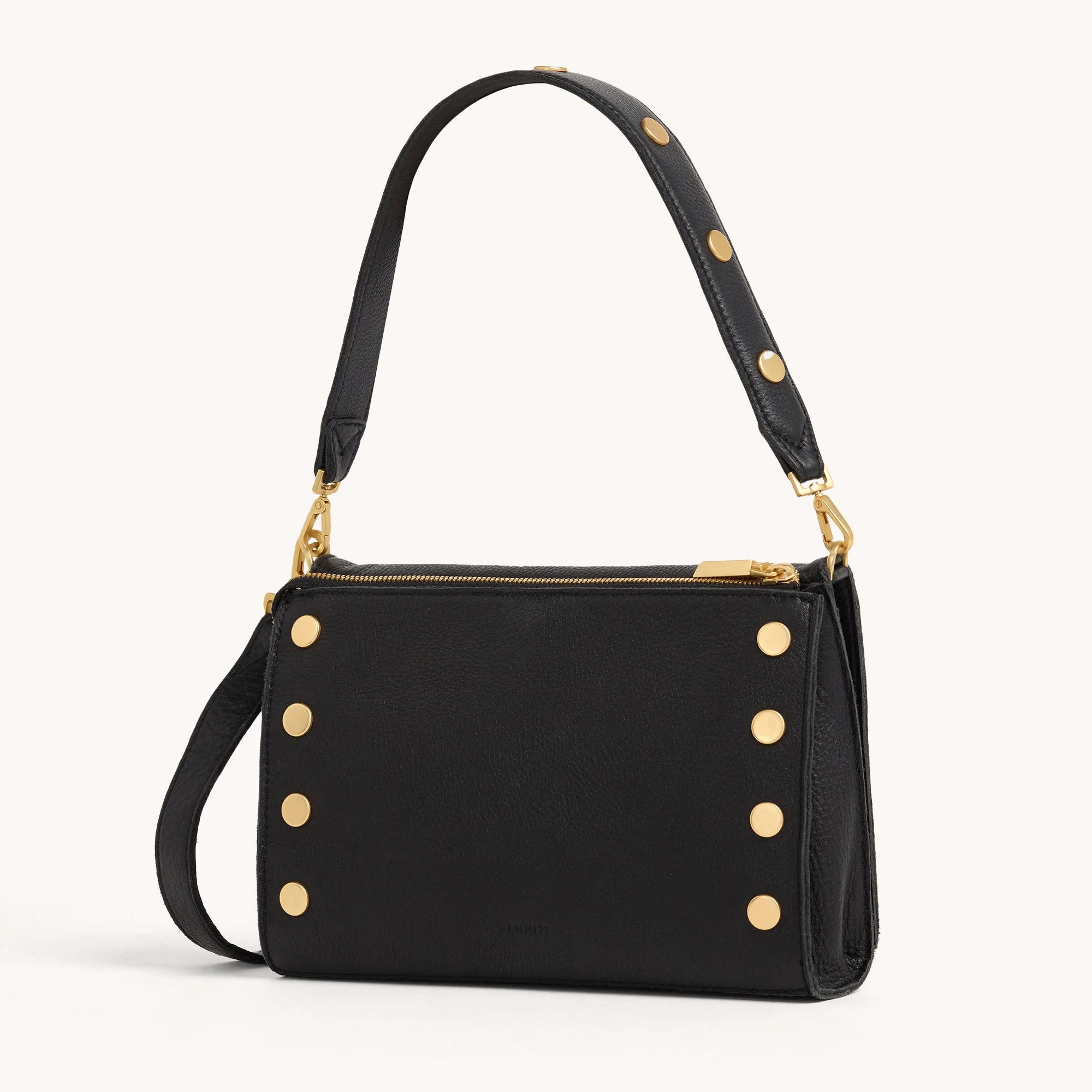 Montana Clutch | Black/Brushed Gold | Sml - Image 8