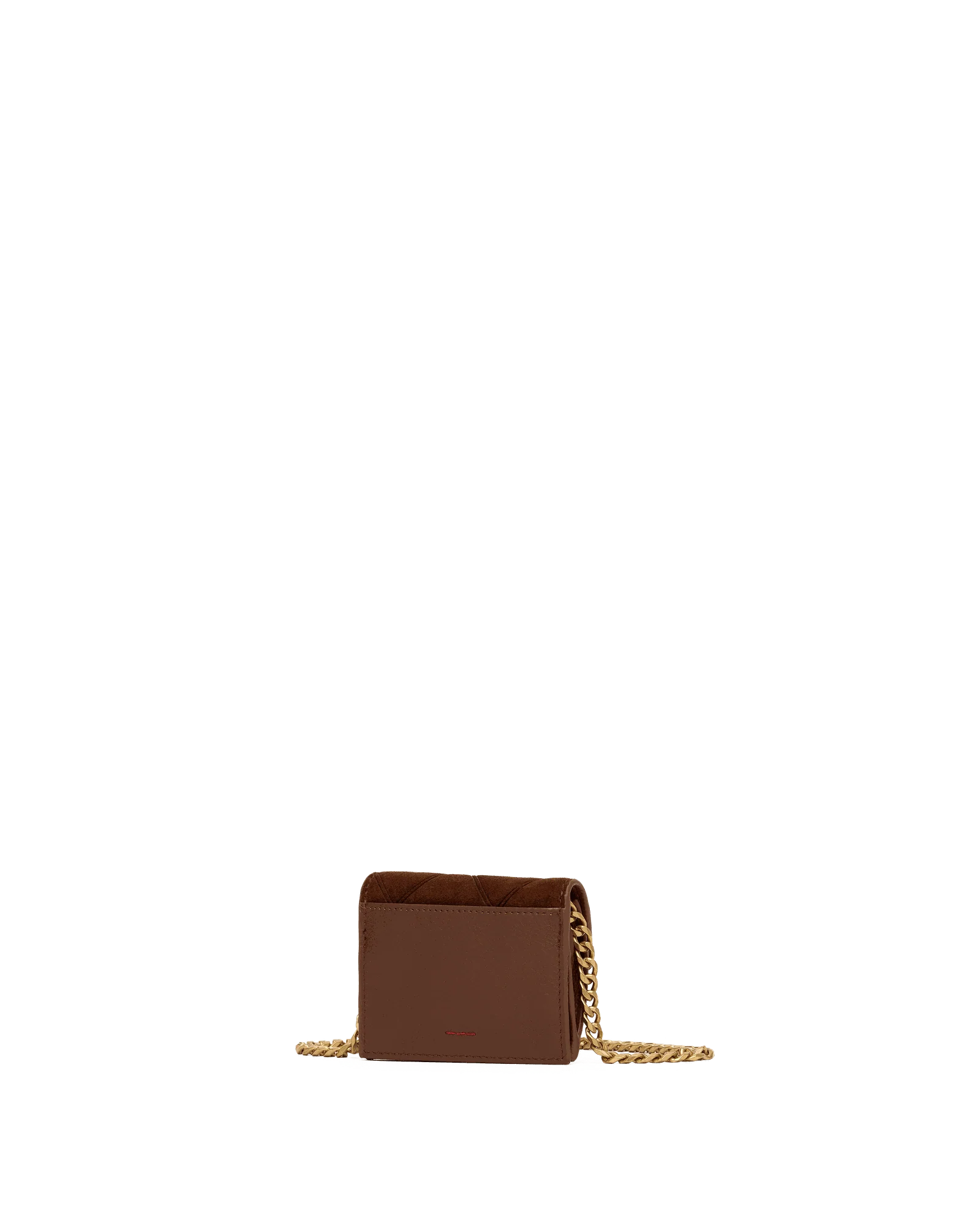 Montana Pendant | Chocolate Diamond Suede/Antique Gold - Image 10