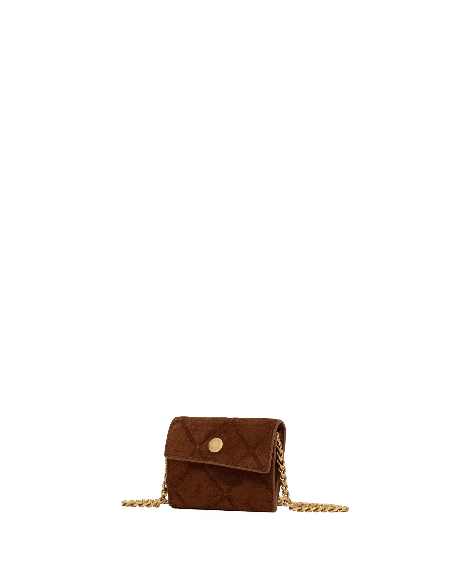 Montana Pendant | Chocolate Diamond Suede/Antique Gold - Image 7