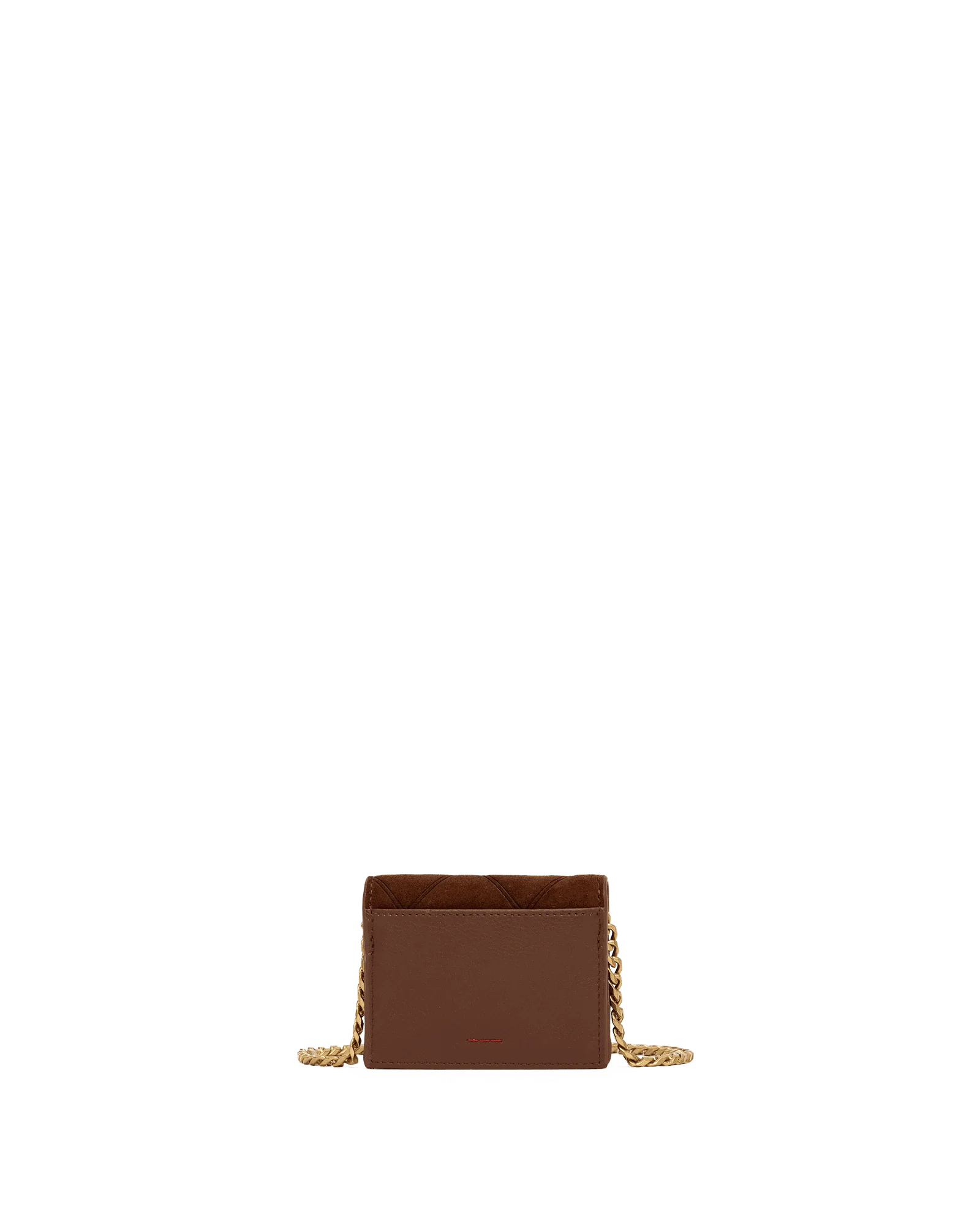 Montana Pendant | Chocolate Diamond Suede/Antique Gold - Image 8