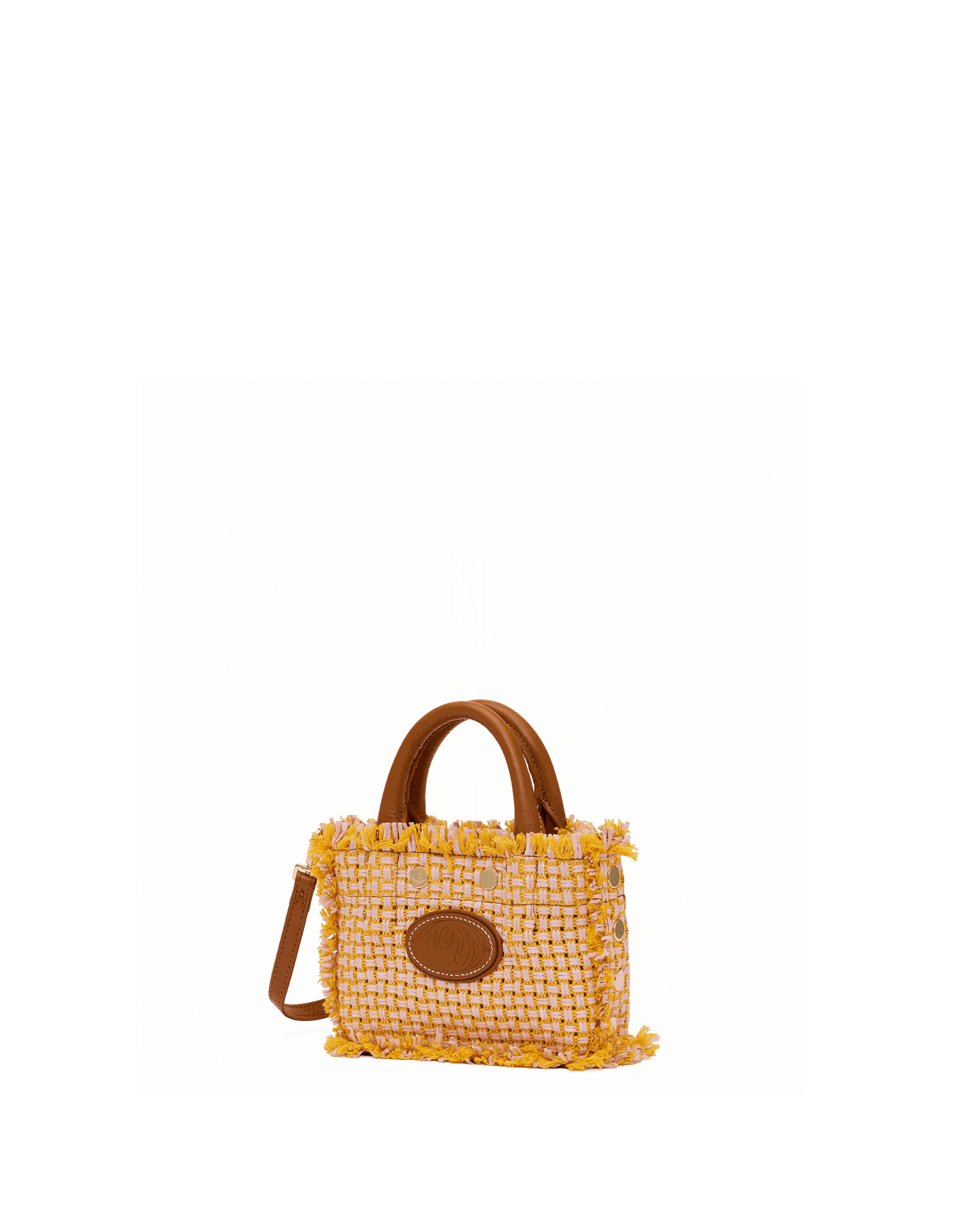 Olympia Tote | Pink Lemonade/Gold | Mini - Image 5