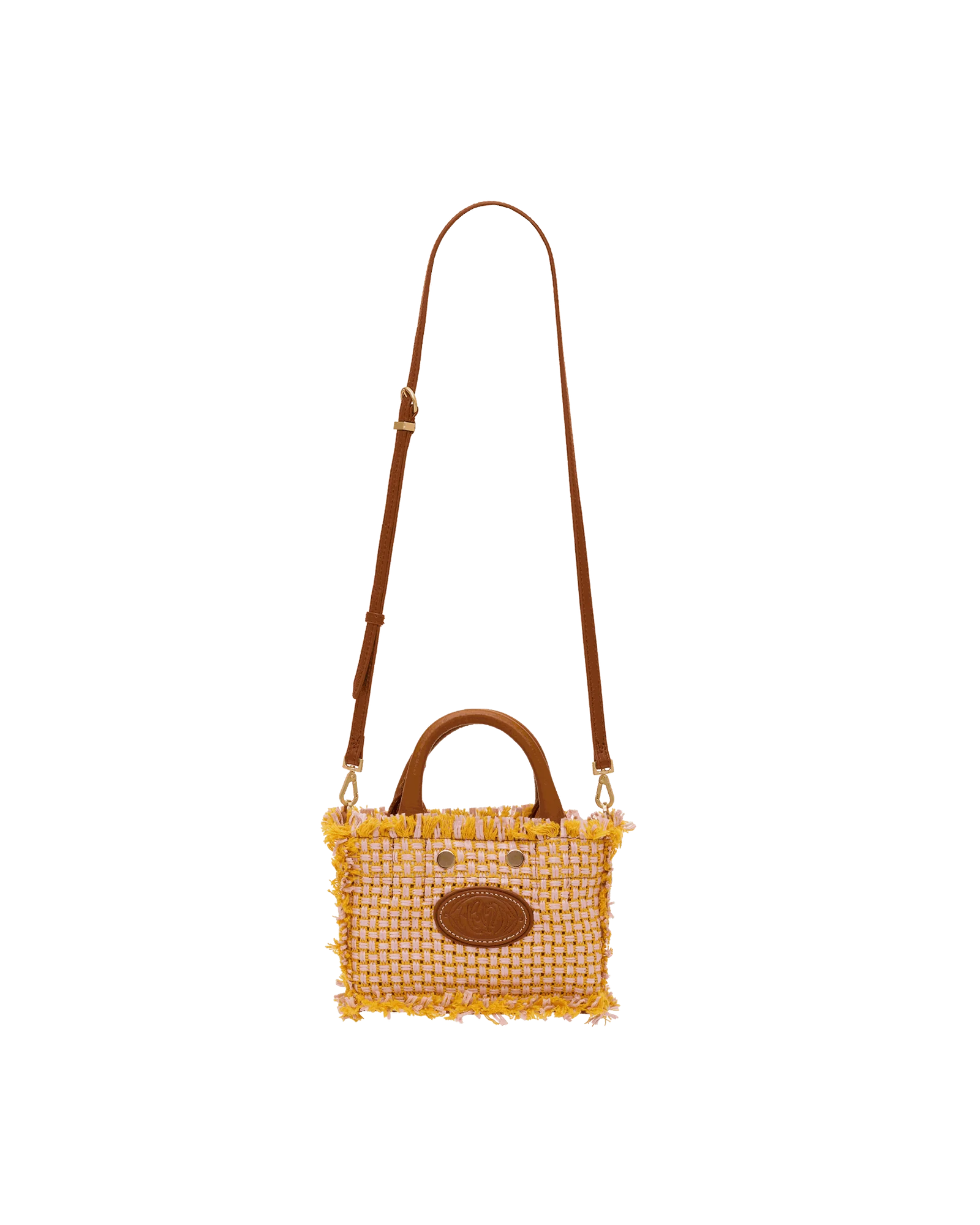 Olympia Tote | Pink Lemonade/Gold | Mini - Image 8