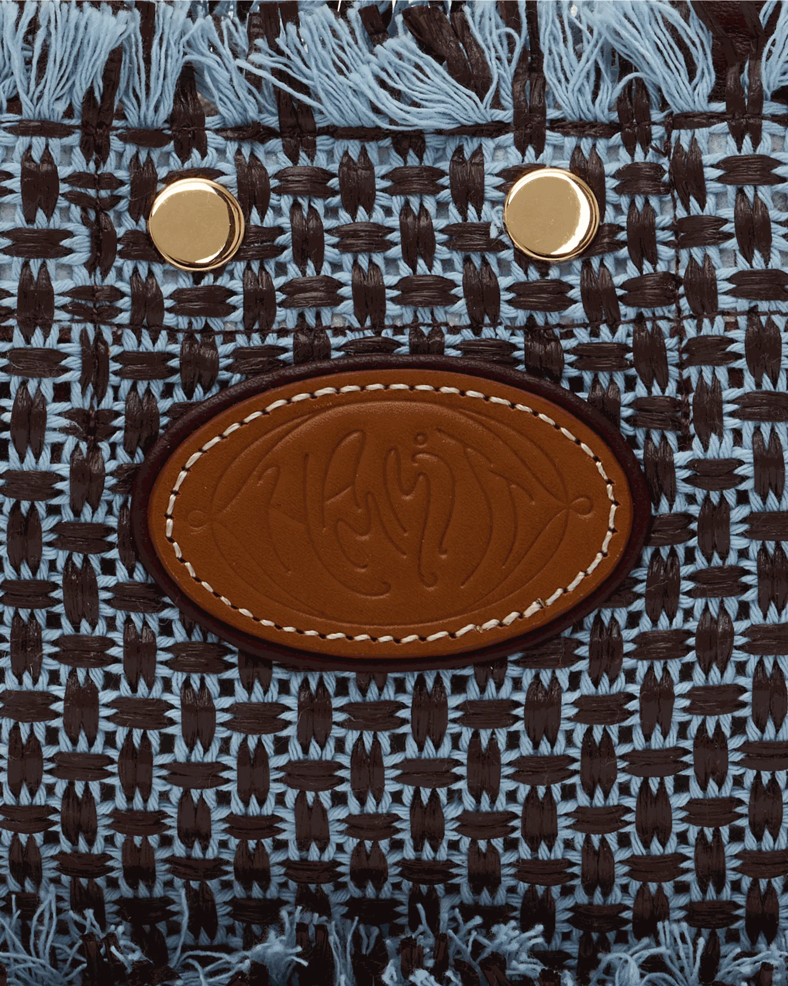 Olympia Tote | Blueberry Sorbet/Gold | Mini - Image 10