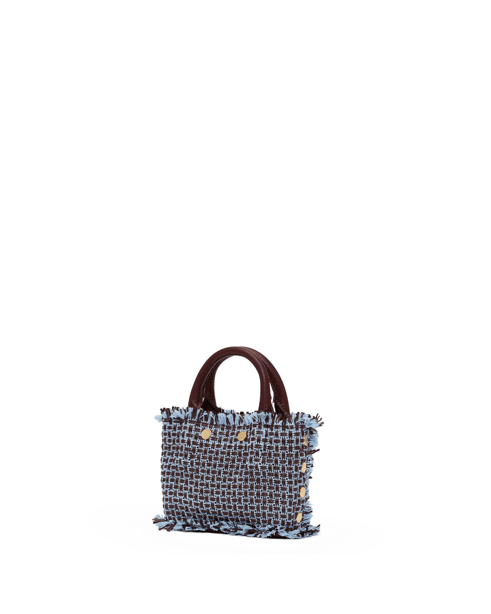 Olympia Tote | Blueberry Sorbet/Gold | Mini - Image 12