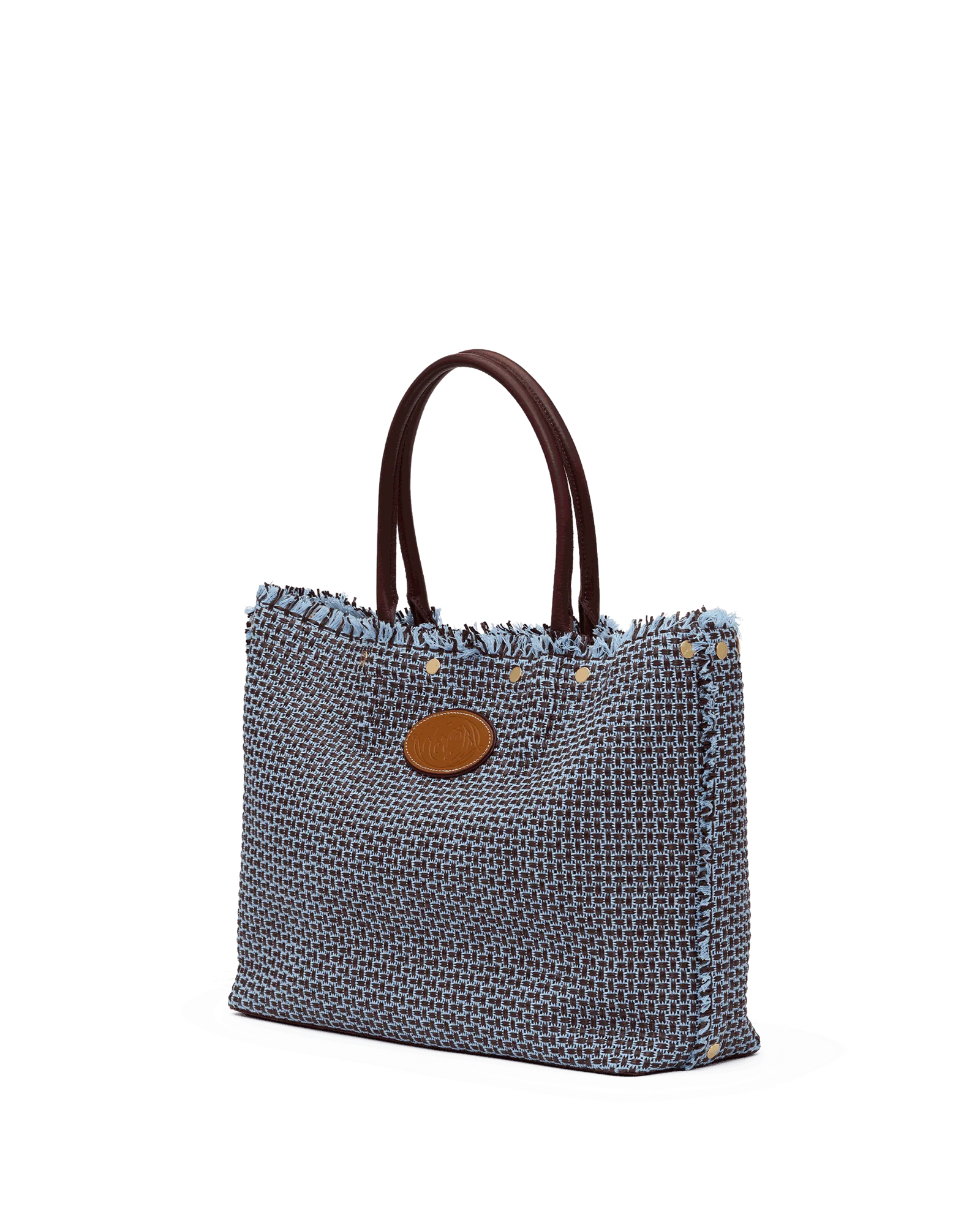 Olympia Tote | Blueberry Sorbet/Gold - Image 5
